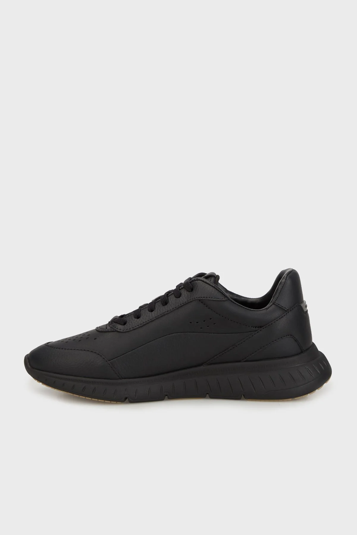 Boss Deri Logolu Sneaker Erkek Ayakkabı 50552902 005 SİYAH - 2