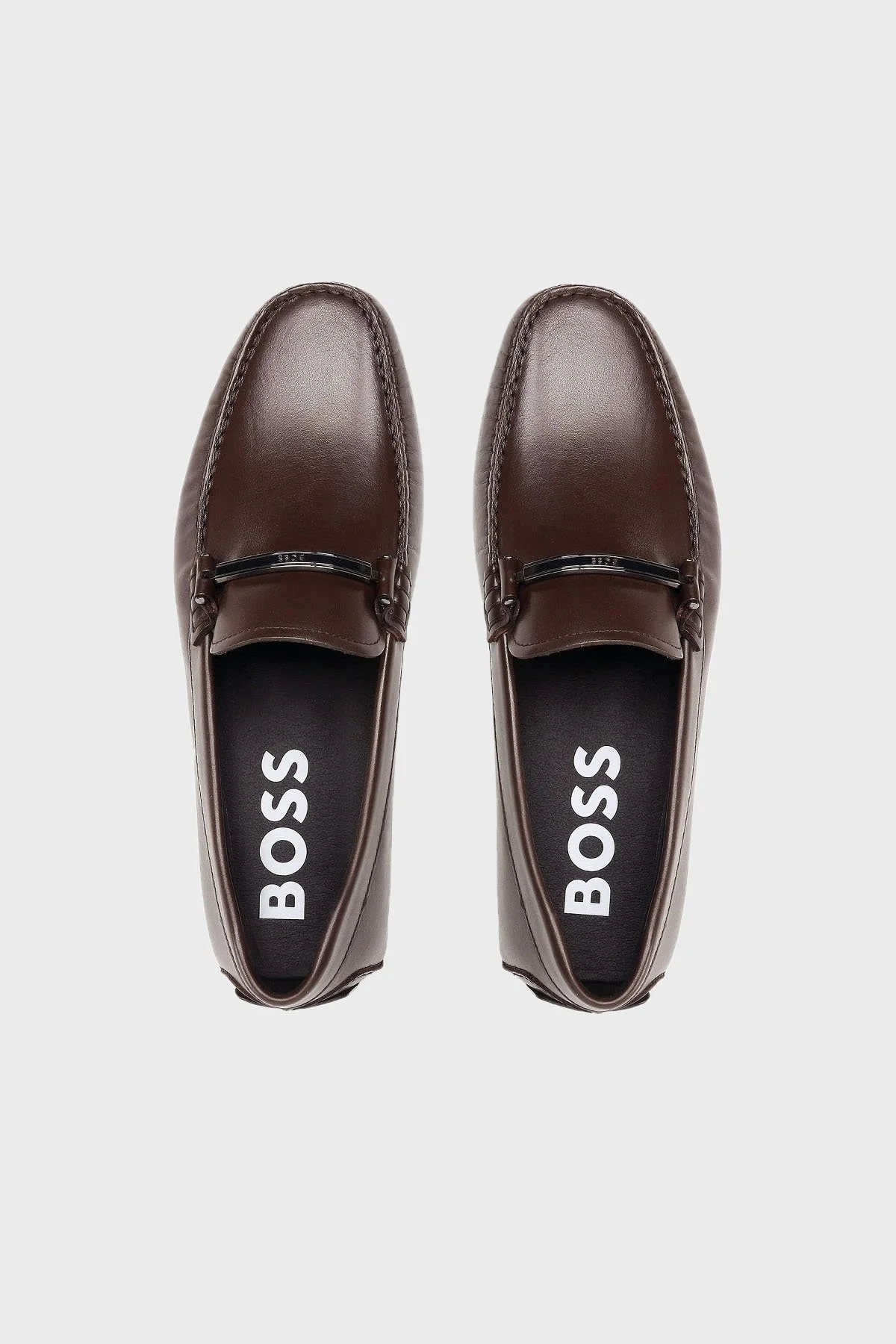 Boss Deri Makosen Erkek Ayakkabı 50487425 201 KAHVE - 4
