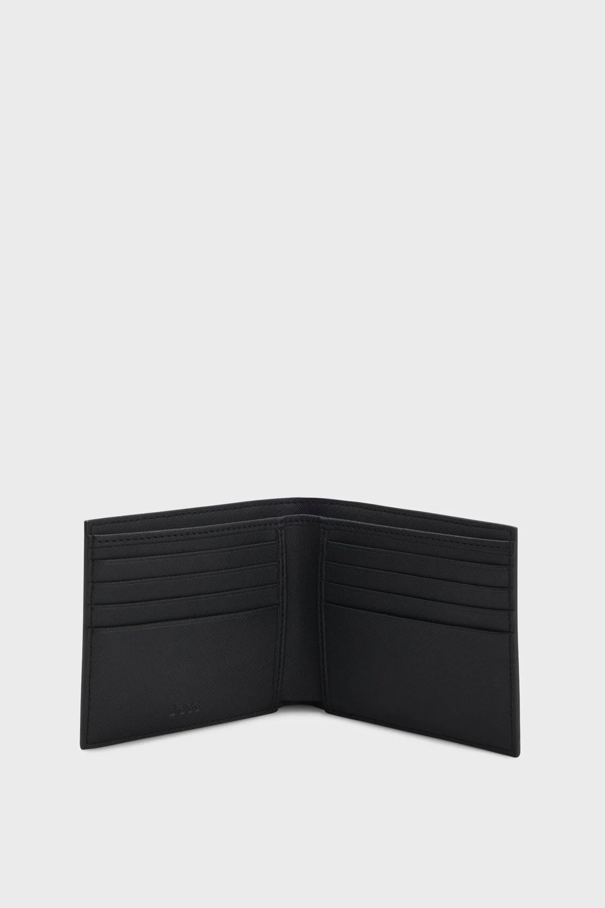 Boss Deri Monogram Logolu Erkek Cüzdan 50552844 003 SİYAH - 4