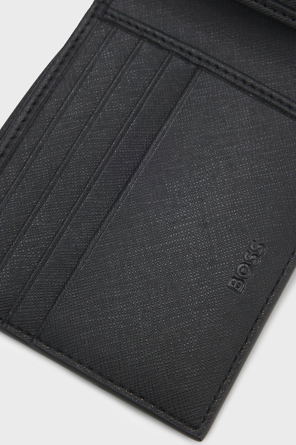 Boss Deri Monogram Logolu Erkek Cüzdan 50552844 003 SİYAH - 3