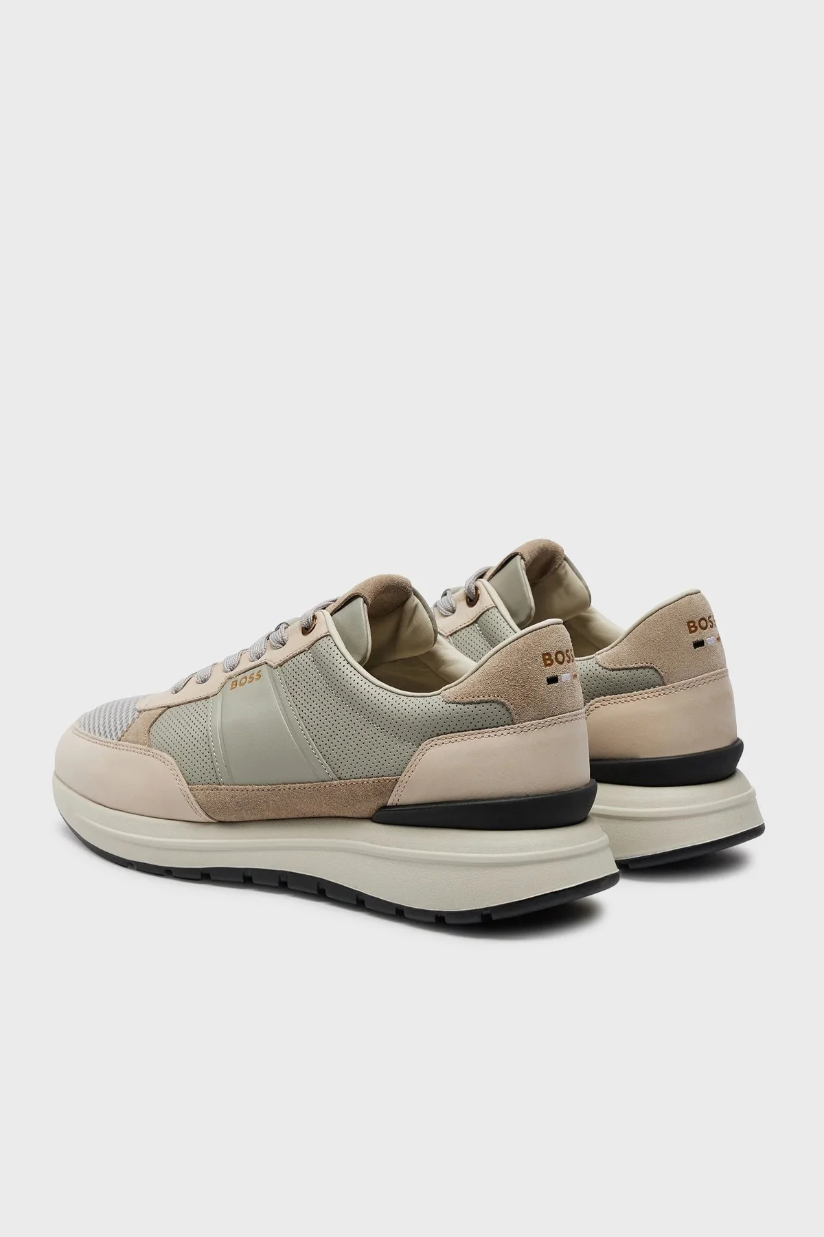 Boss Deri Sneaker Erkek Ayakkabı 50517307 060 BEJ - 4