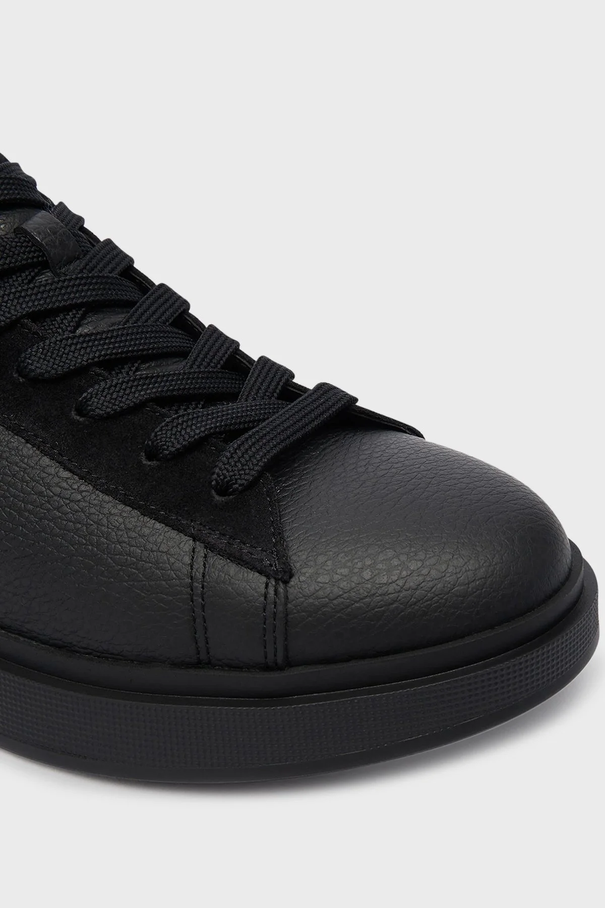 Boss Deri Sneaker Erkek Ayakkabı 50552869 005 SİYAH - 5