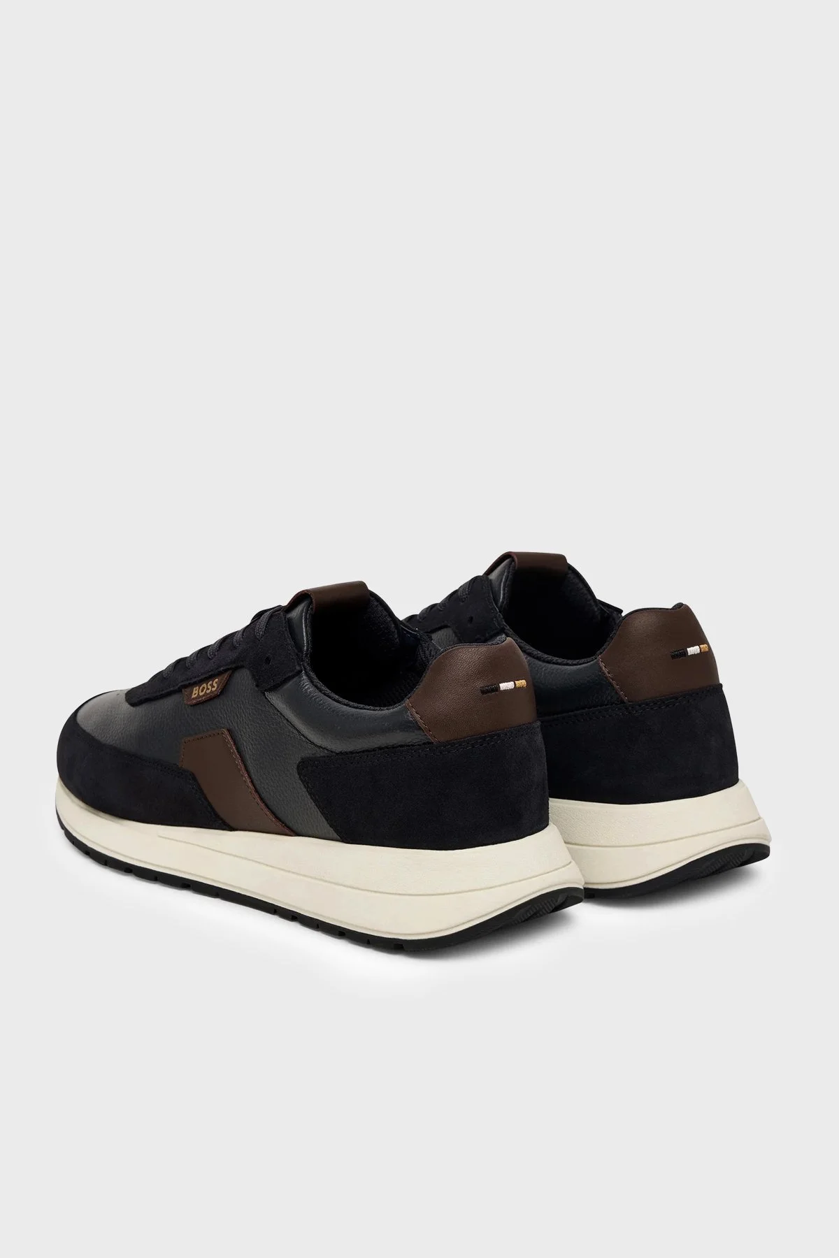 Boss Deri Sneaker Erkek Ayakkabı 50568951 002 Siyah - 4