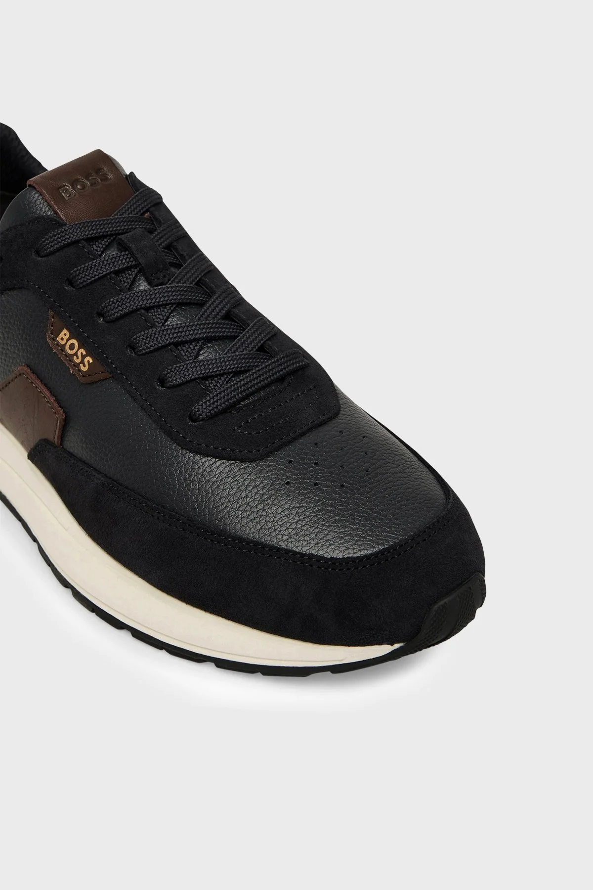 Boss Deri Sneaker Erkek Ayakkabı 50568951 002 Siyah - 6