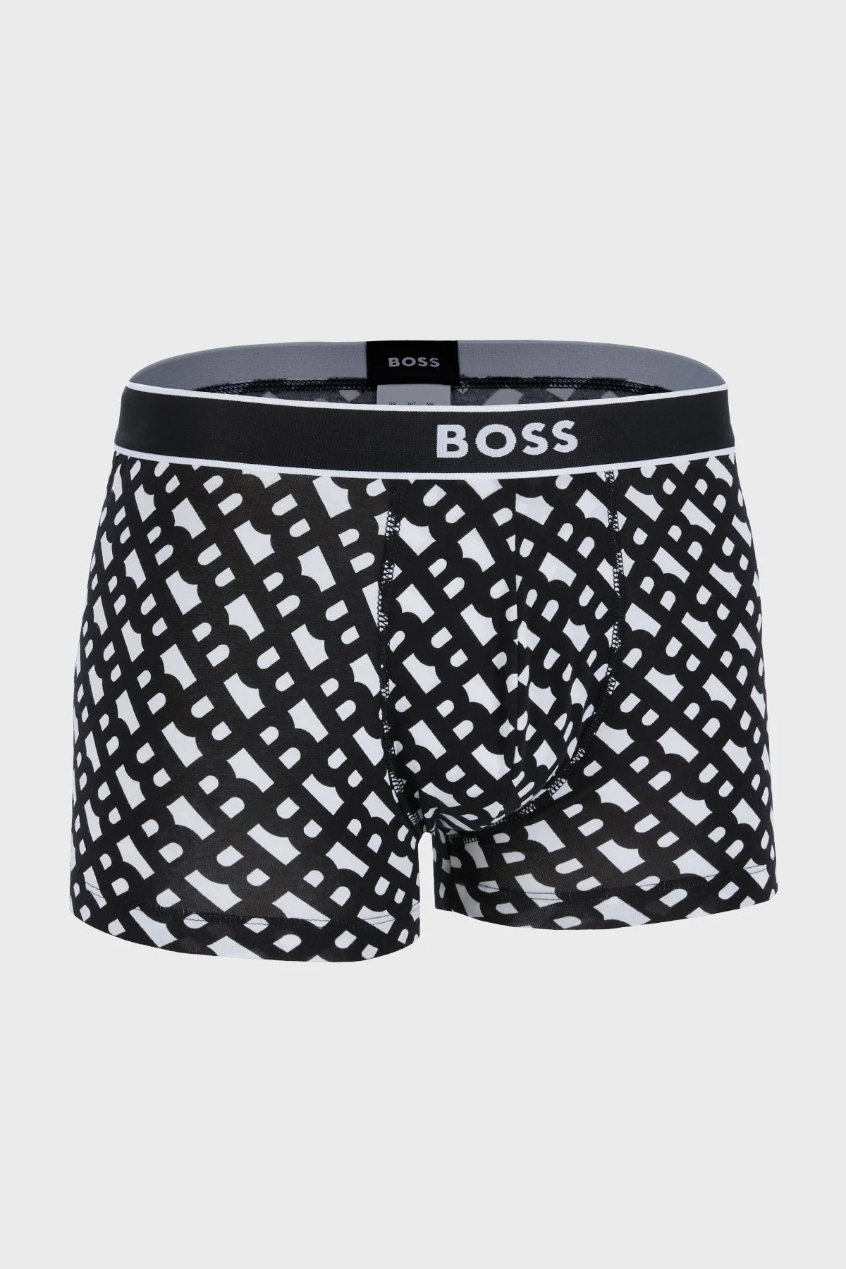 Boss Desenli Streç Pamuklu Konforlu Erkek Boxer 50479053 002 SİYAH - 2