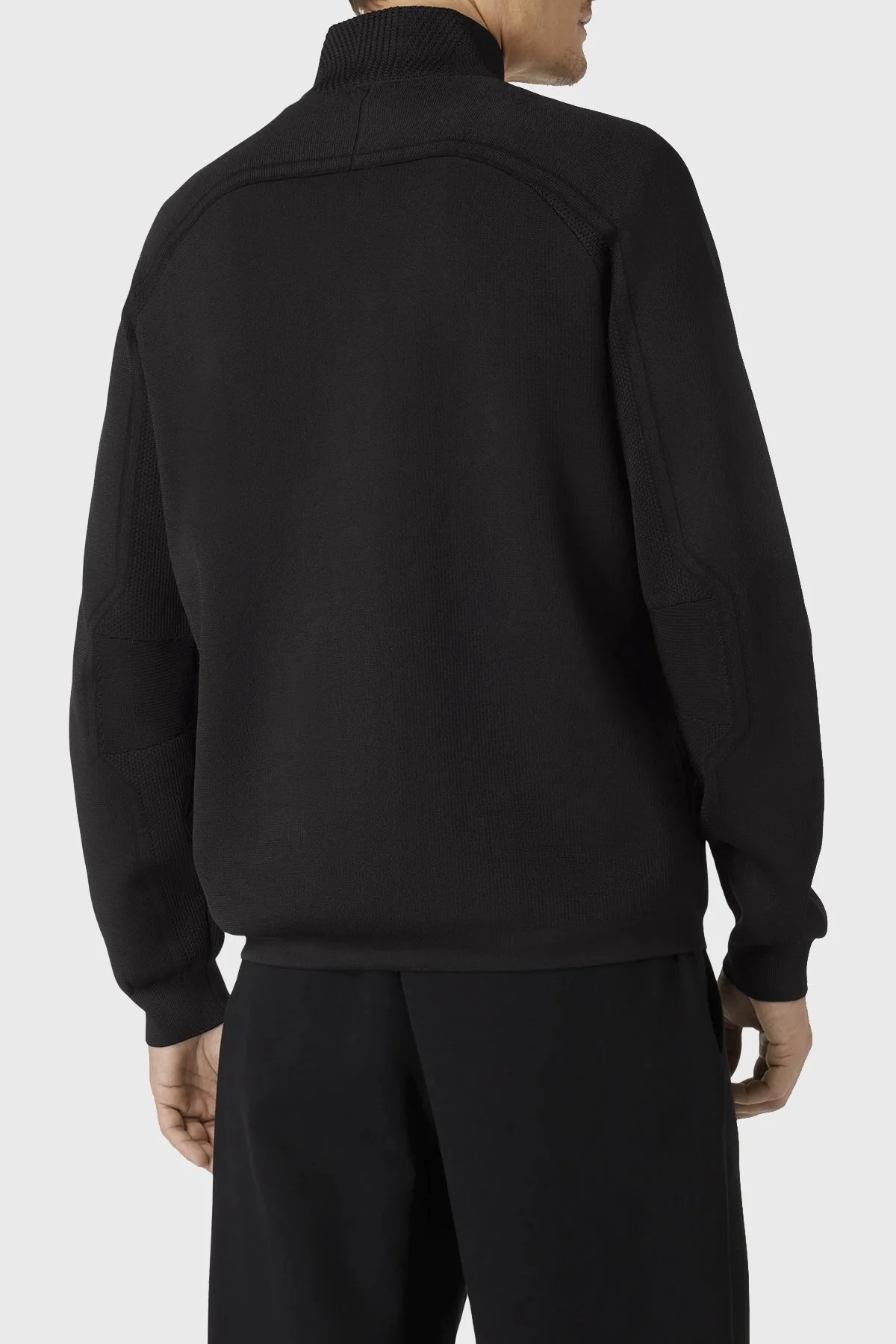 Boss Dik Yaka Fermuarlı Cepli Regular Fit Erkek Triko 50504950 001 SİYAH - 2