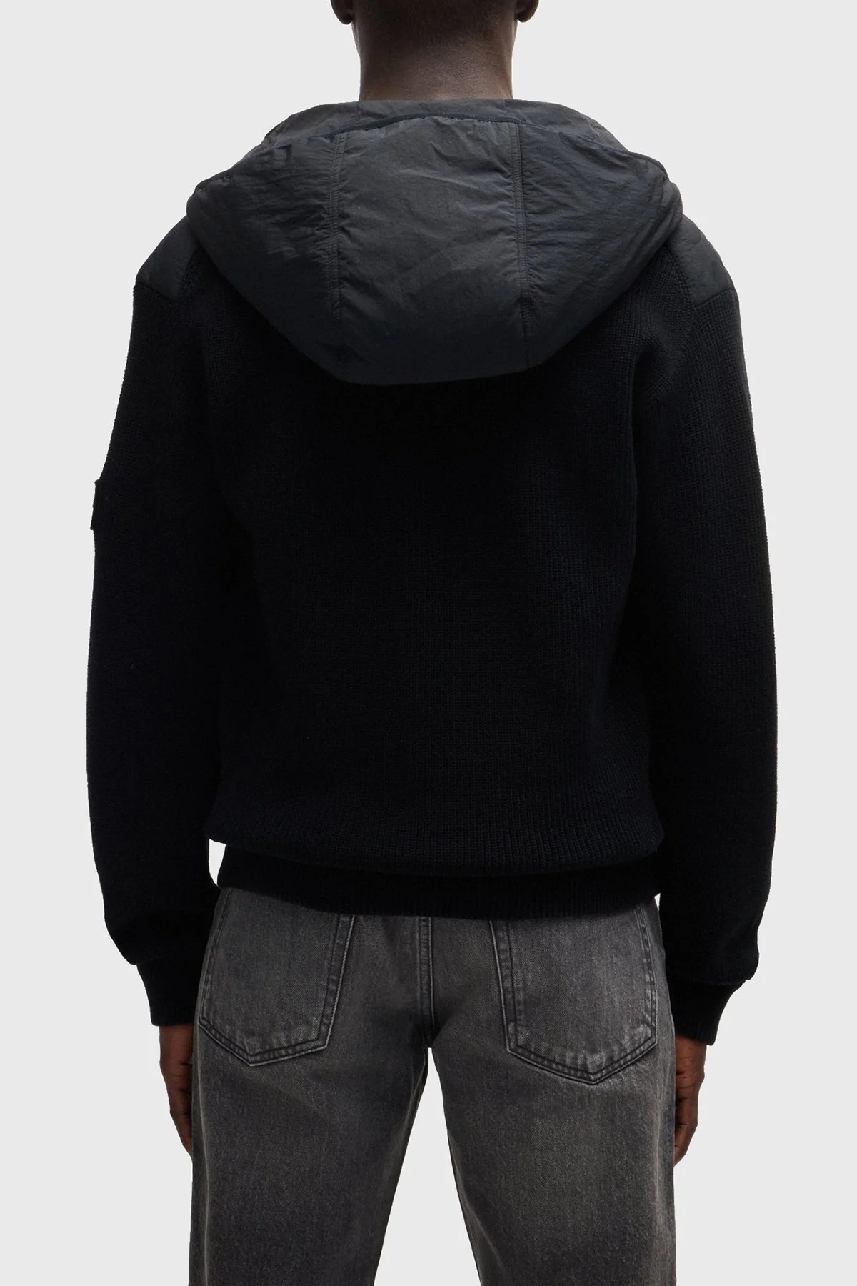 Boss Dolgulu Regular Fit Kapüşonlu Erkek Mont 50516886 001 SİYAH - 4