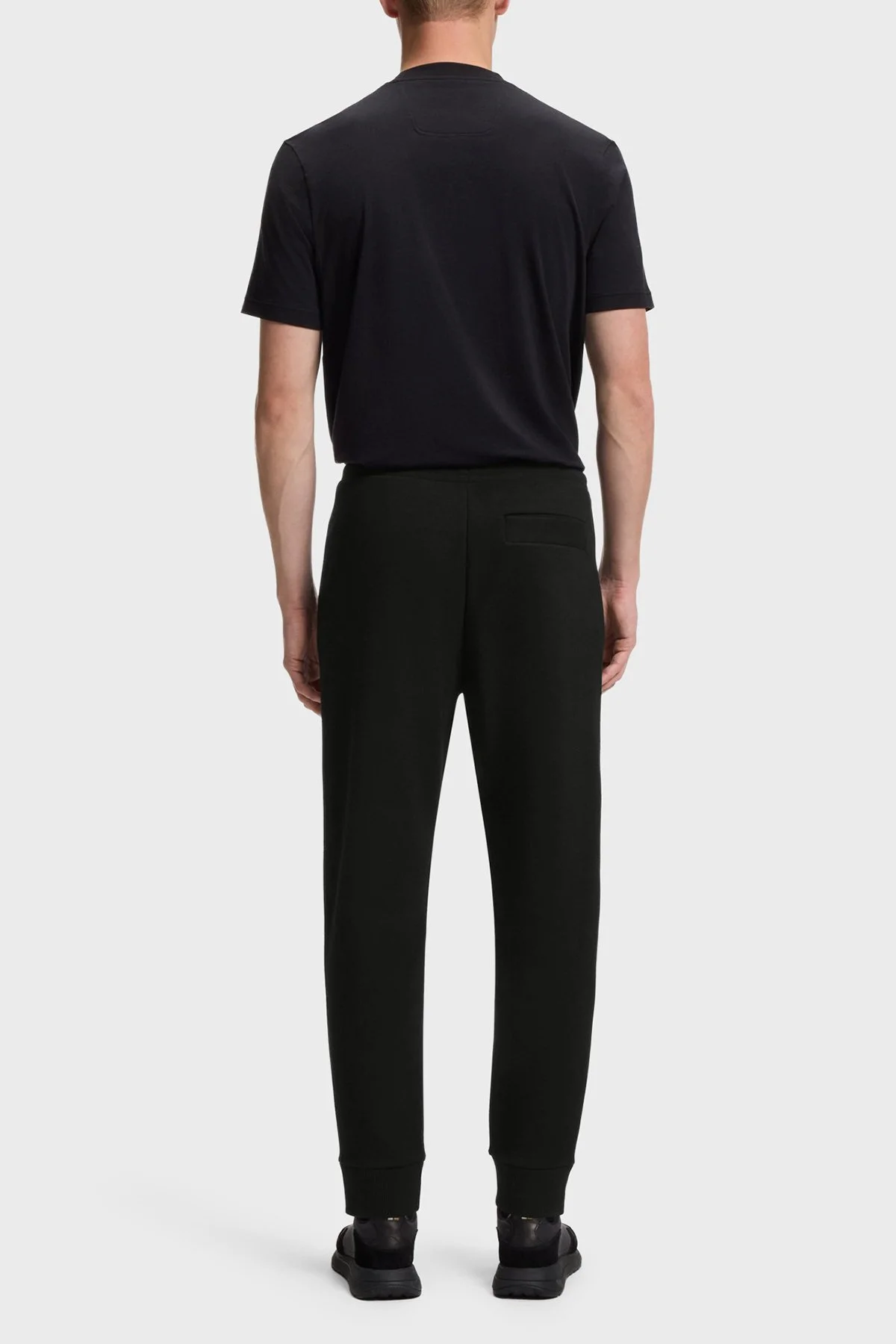 Boss Pamuklu Regular Fit Lastikl Paça Jogger Erkek Pantolon 50566830 001 Siyah - 3