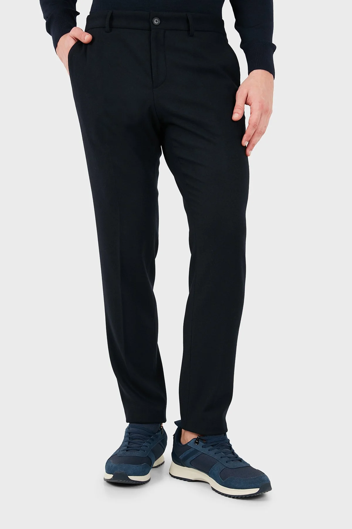 Boss Erkek Pantolon 50571997 404 Lacivert - 1