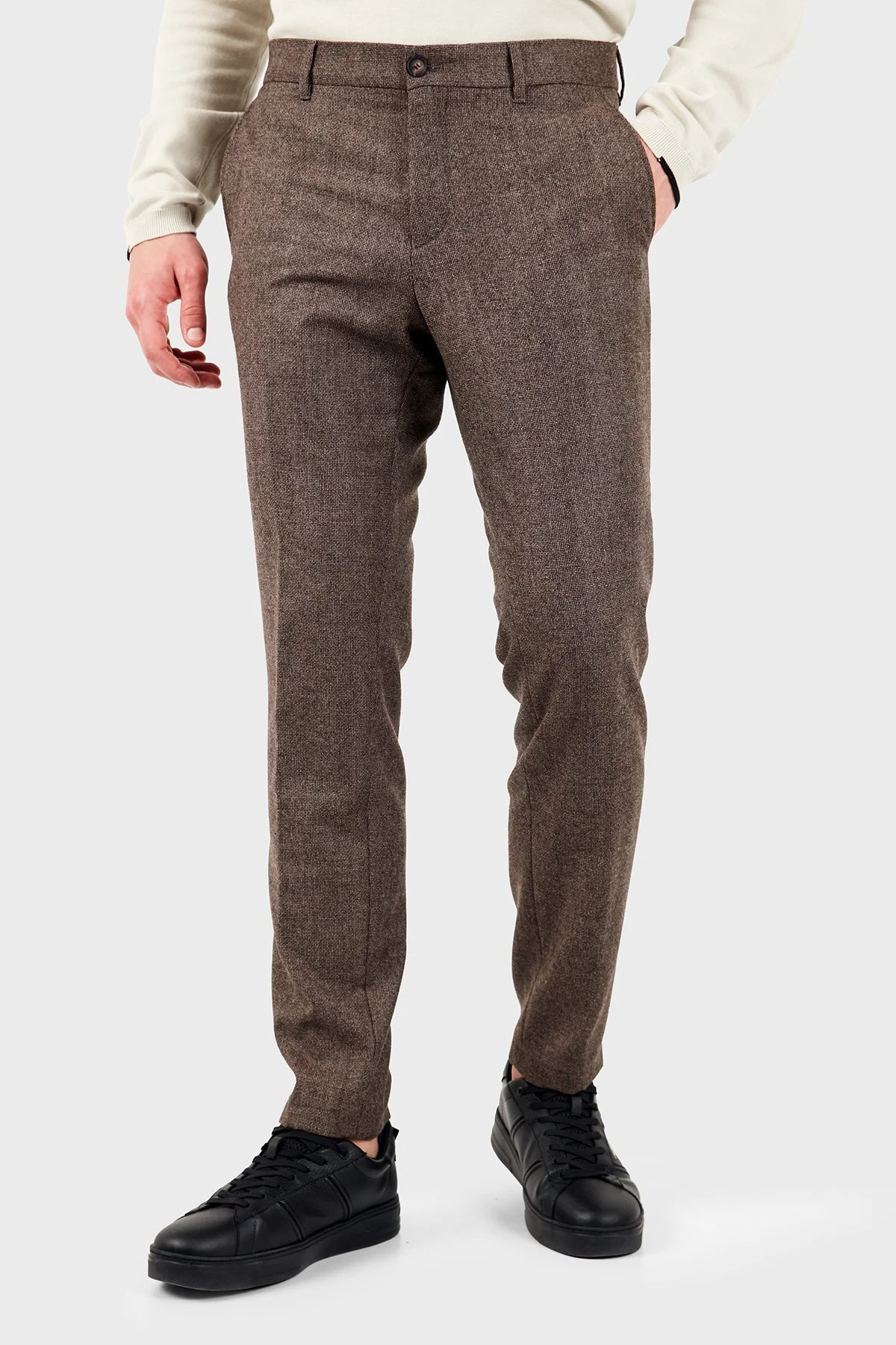 Boss Erkek Pantolon 50572008 210 Kahve - 5