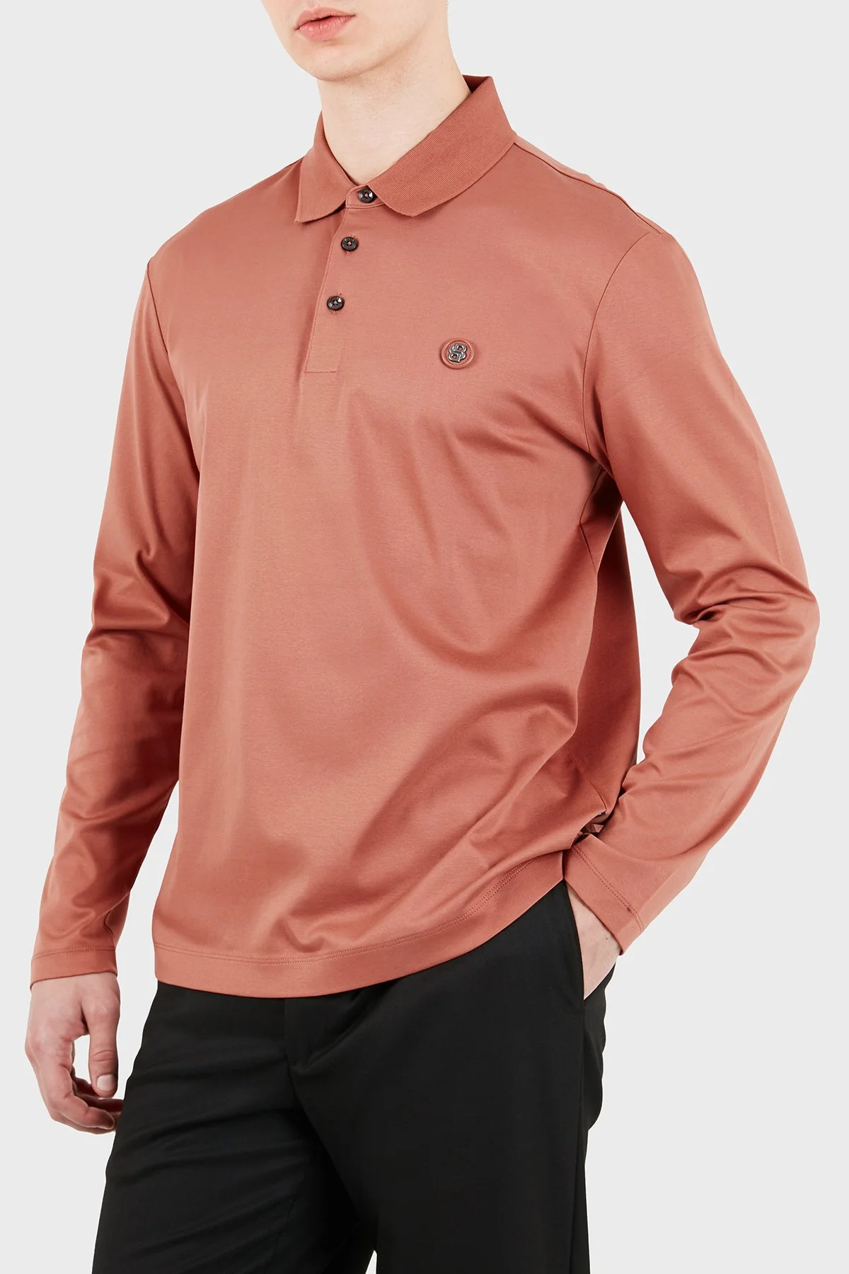 Boss Erkek Polo 50523917 608 Kahve - 4