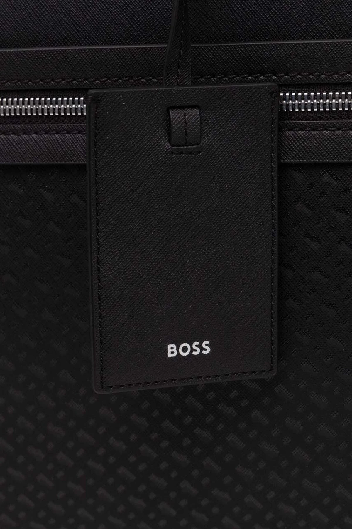 Boss Fermuarlı 14 inç Erkek Laptop Çantası 50516751 001 SİYAH - 5