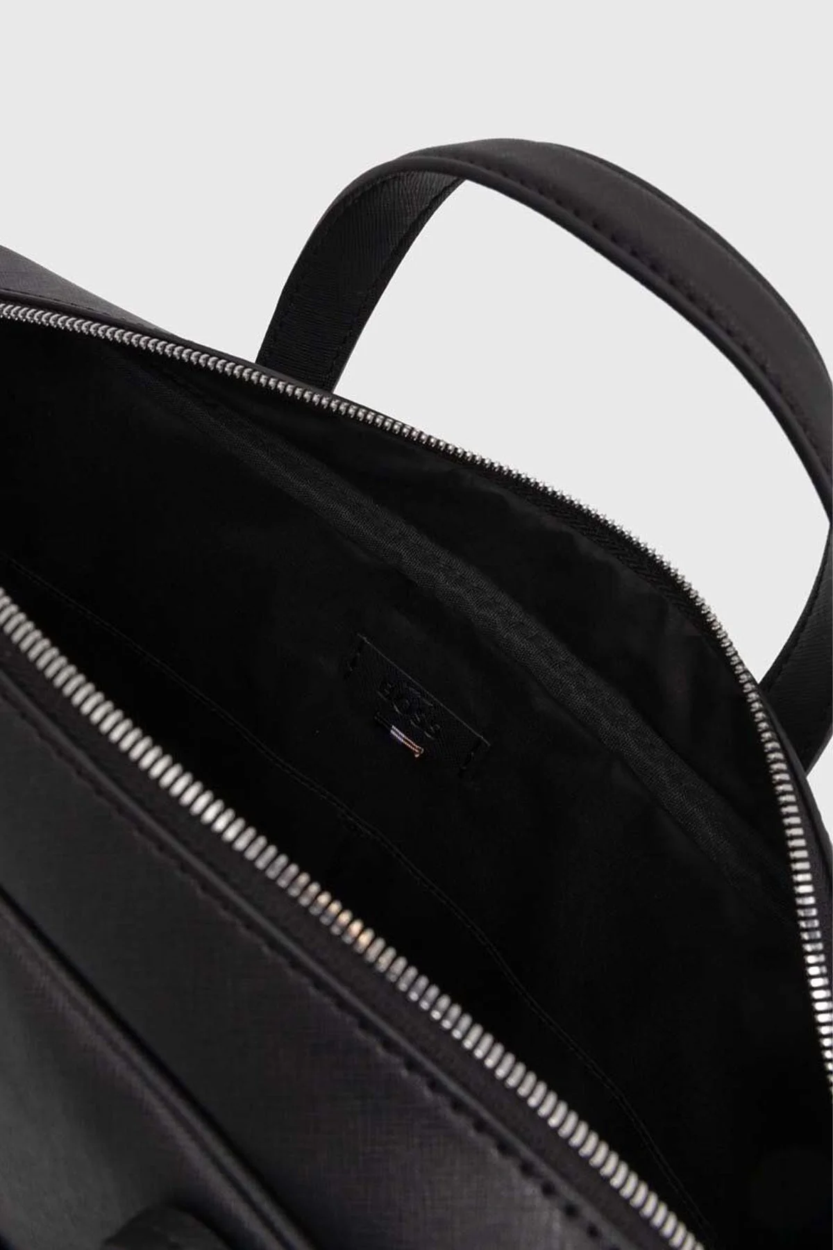 Boss Fermuarlı 14 inç Erkek Laptop Çantası 50516751 001 SİYAH - 6