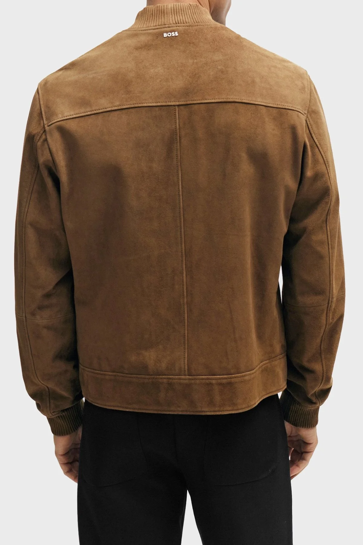 Boss Fitilli Manşetli Regular Fit Süet Erkek Ceket 50505647 249 KAHVE - 3