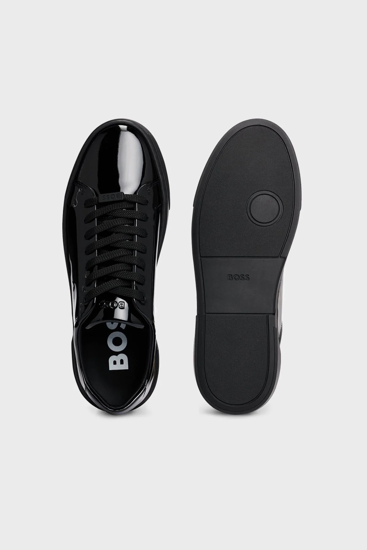 Boss Hakiki Deri Erkek Ayakkabı 50510846 001 SİYAH - 5