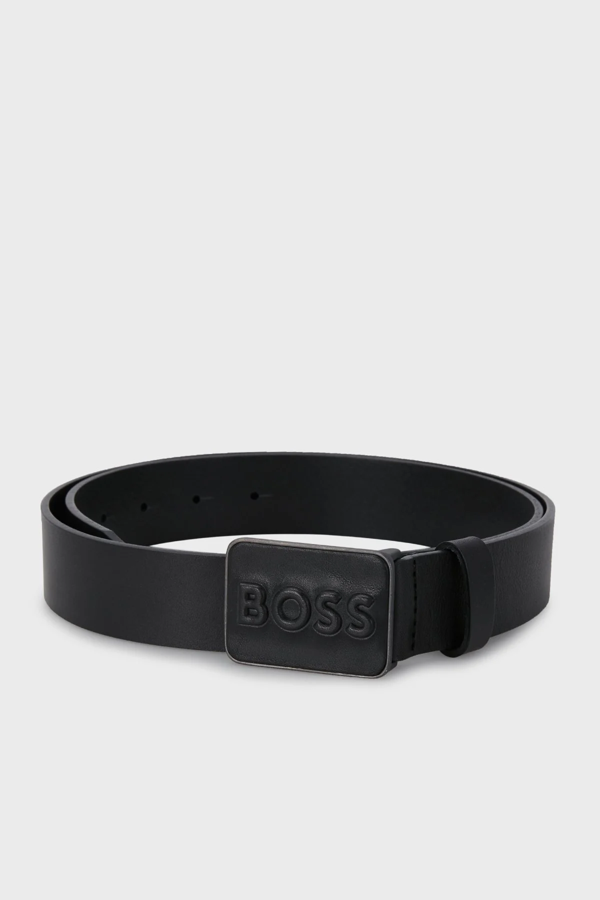 Boss Hakiki Deri Erkek Kemer 50471311 001 SİYAH - 1