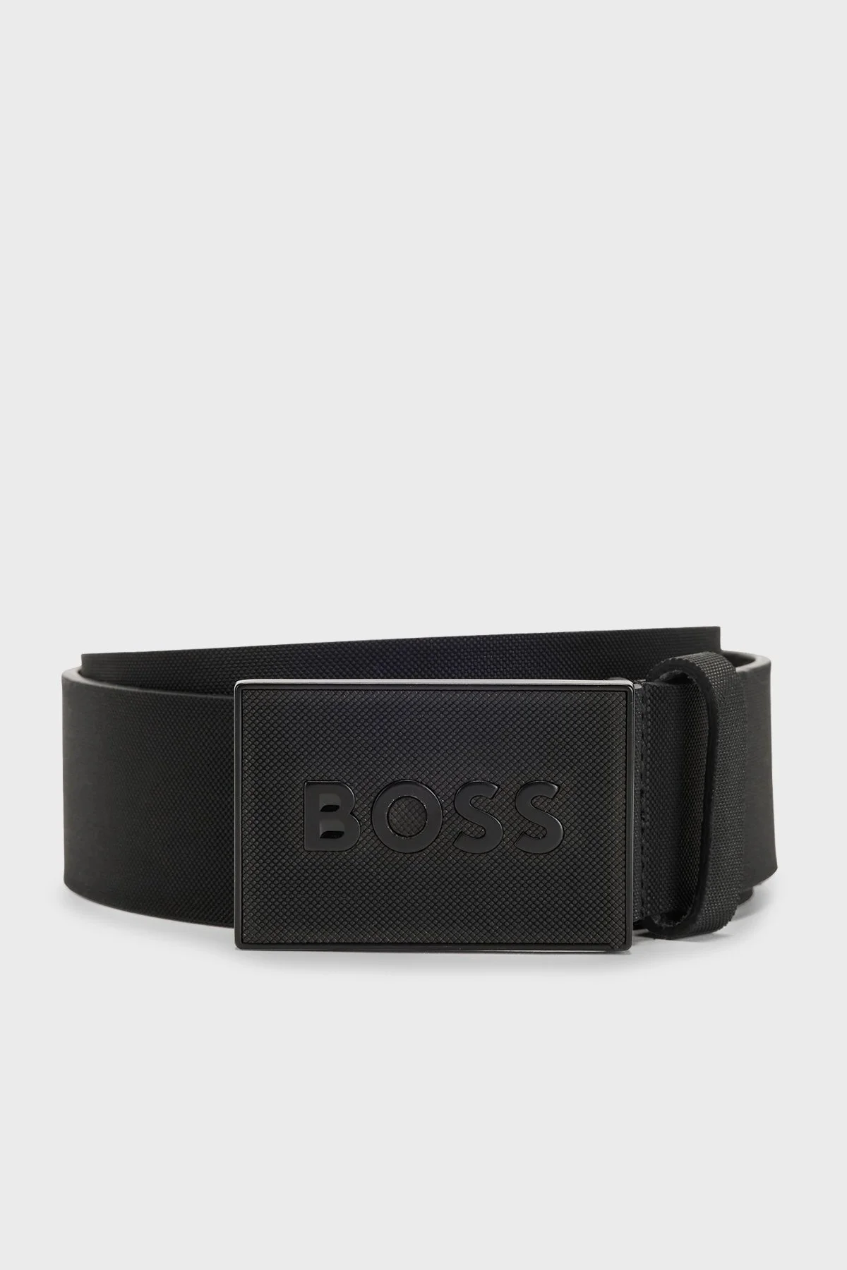 Boss Hakiki Deri Erkek Kemer 50471333 001 SİYAH - 1