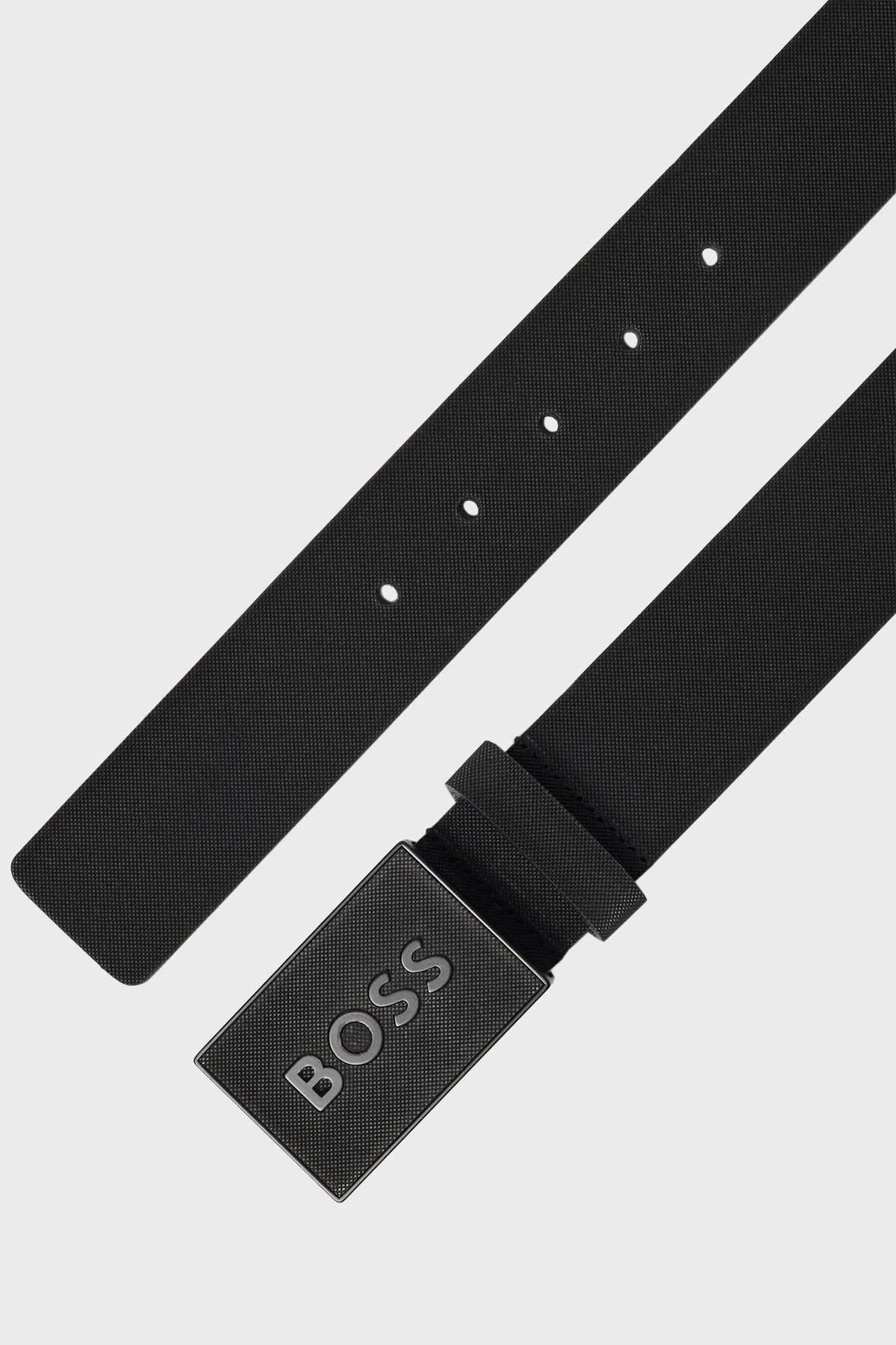 Boss Hakiki Deri Erkek Kemer 50471333 001 SİYAH - 2