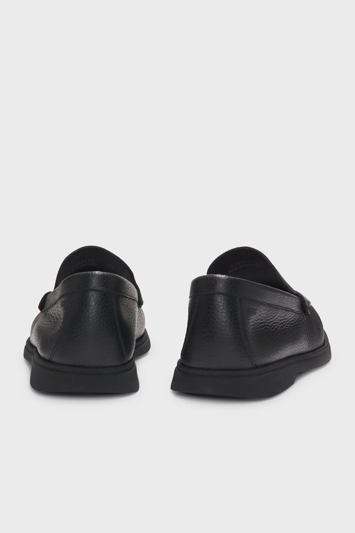 Boss Hakiki Deri Loafer Erkek Ayakkabı 50536173 005 SİYAH - 5