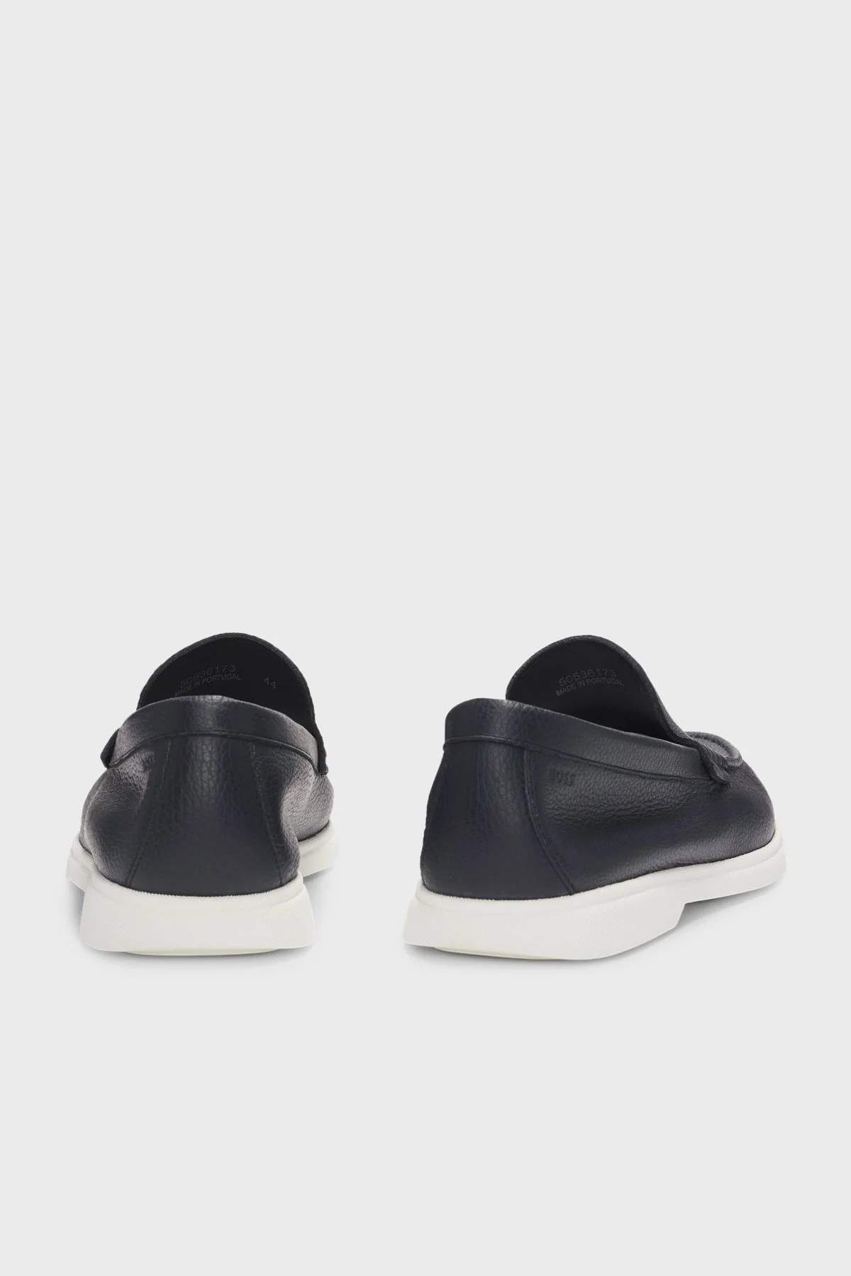 Boss Hakiki Deri Loafer Erkek Ayakkabı 50536173 401 LACİVERT - 5