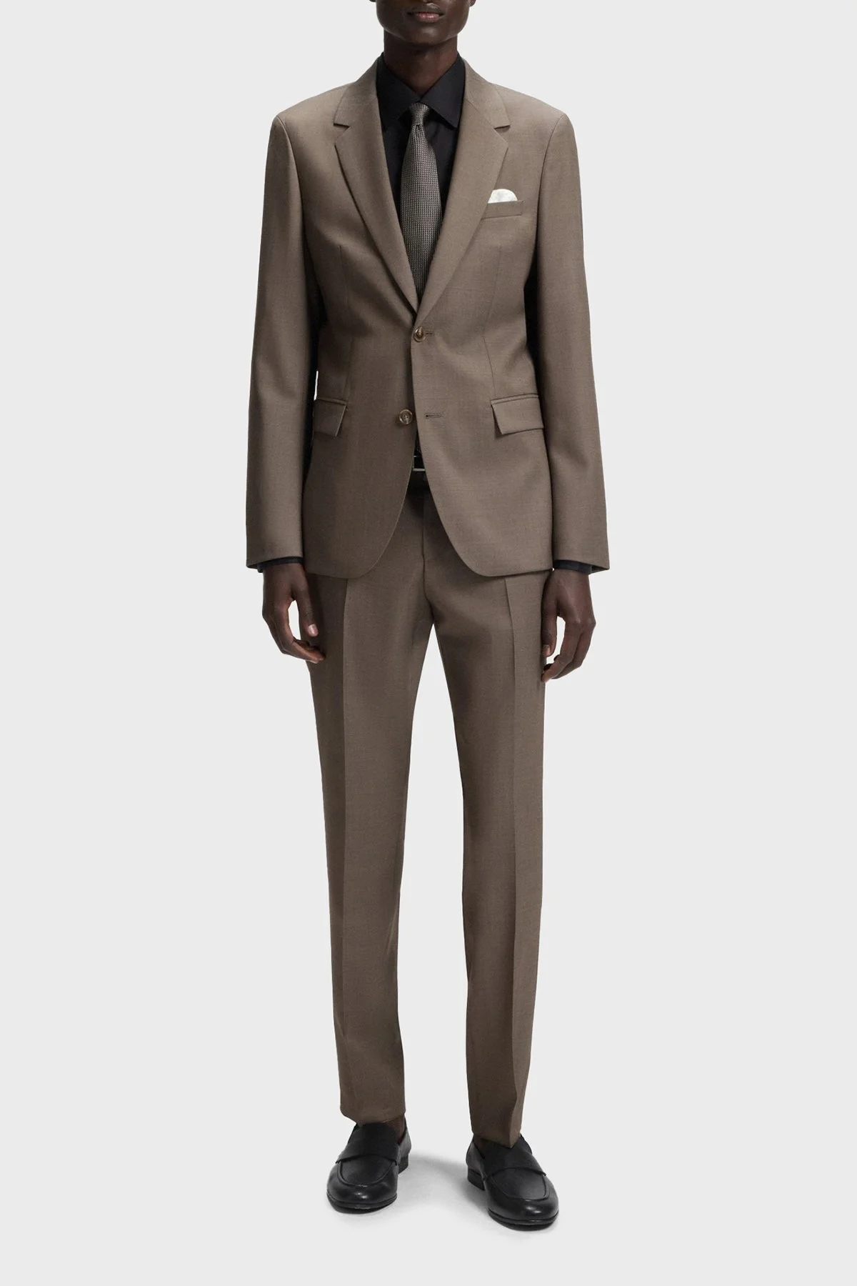 Boss Hakiki Deri Loafer Erkek Ayakkabı 50548074 001 SİYAH - 2