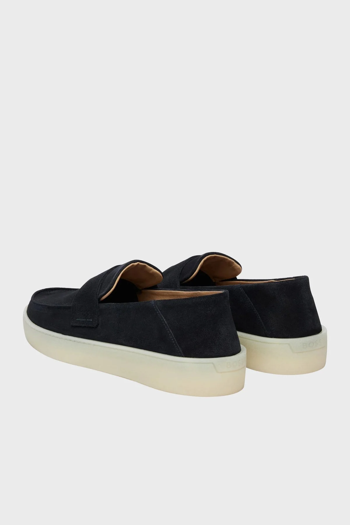 Boss Hakiki Deri Loafer Erkek Ayakkabı 50557699 401 LACİVERT - 3
