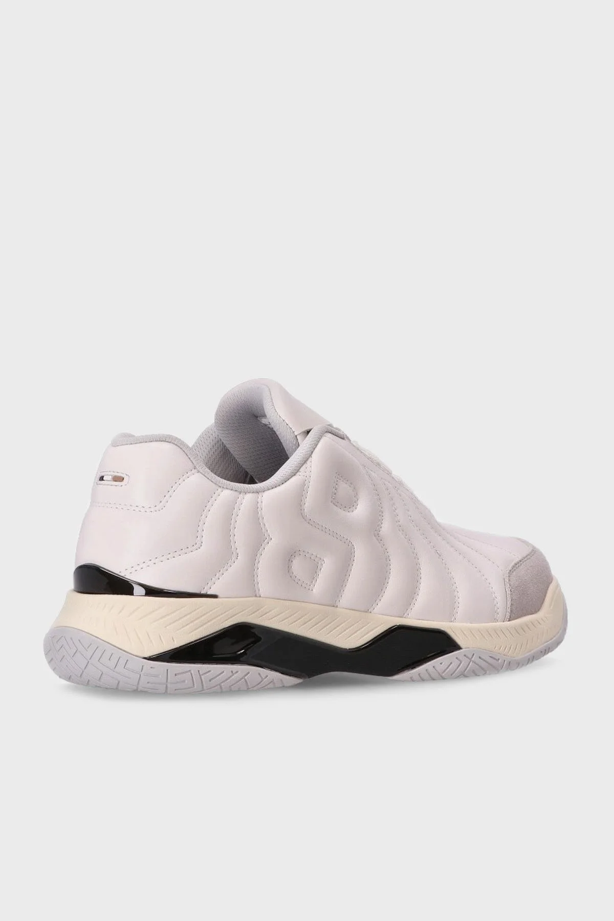 Boss Hakiki Deri Logolu Sneaker Erkek Ayakkabı 50523190 100 BEYAZ - 5