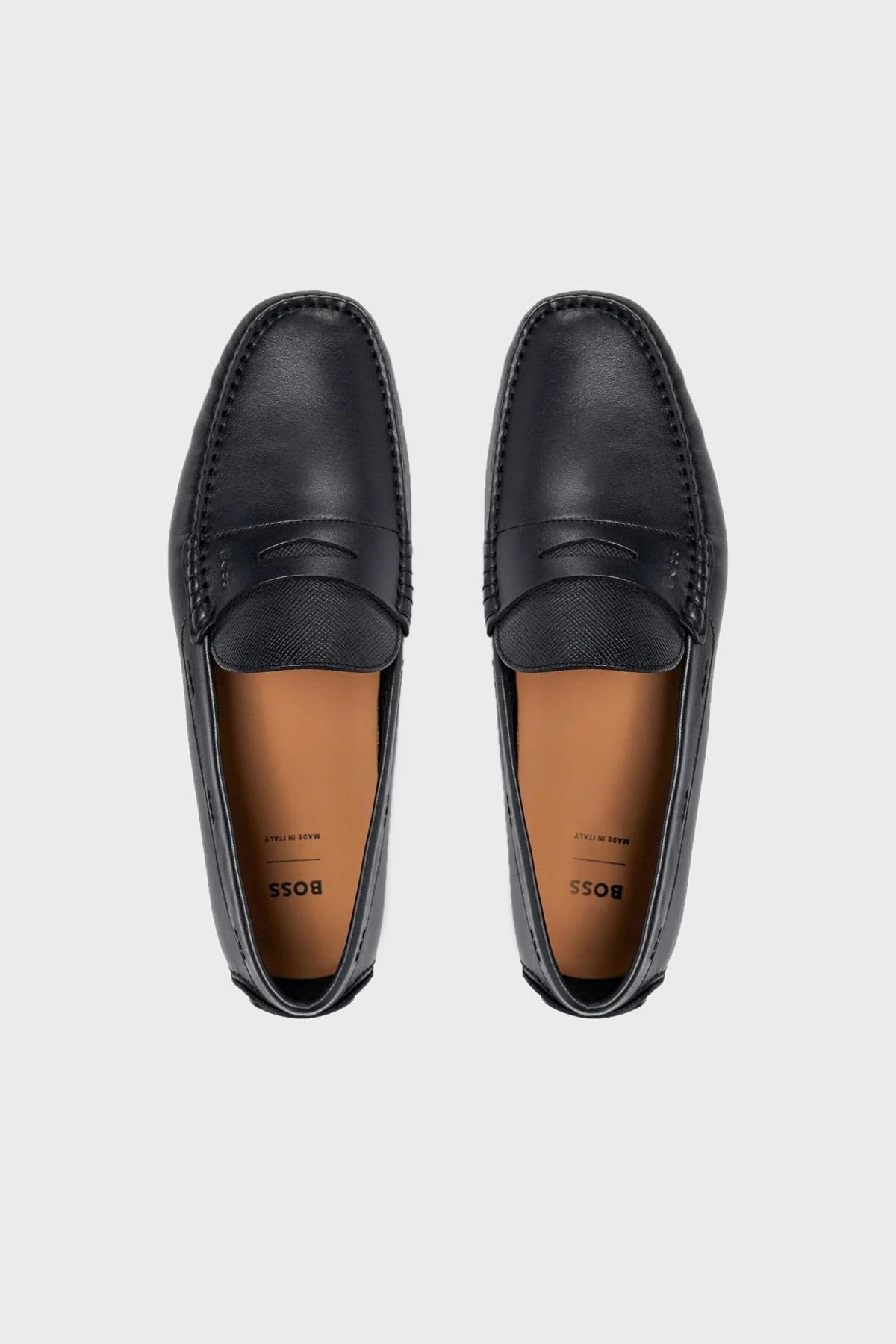 Boss Hakiki Deri Makosen Erkek Ayakkabı 50507551 001 SİYAH - 11