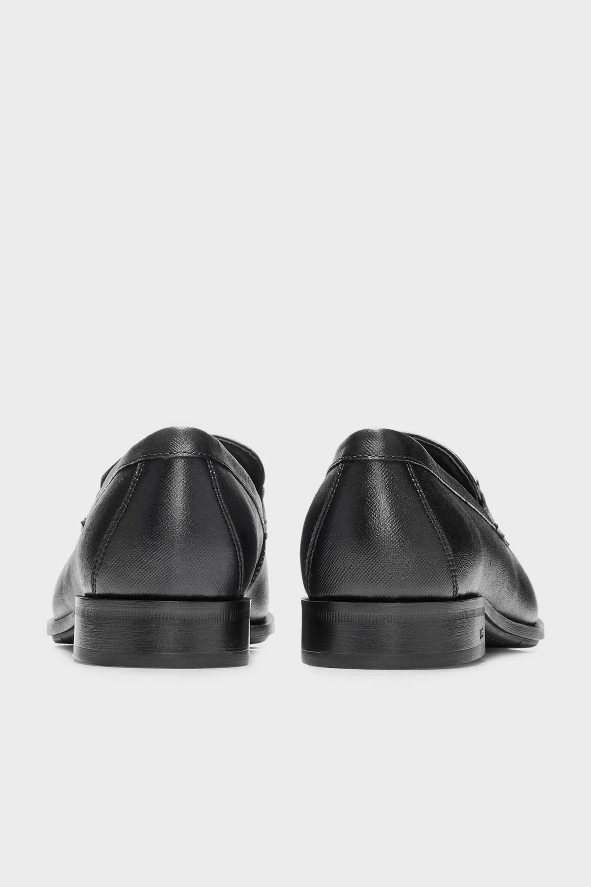 Boss Hakiki Deri Makosen Erkek Ayakkabı 50511615 001 SİYAH - 5