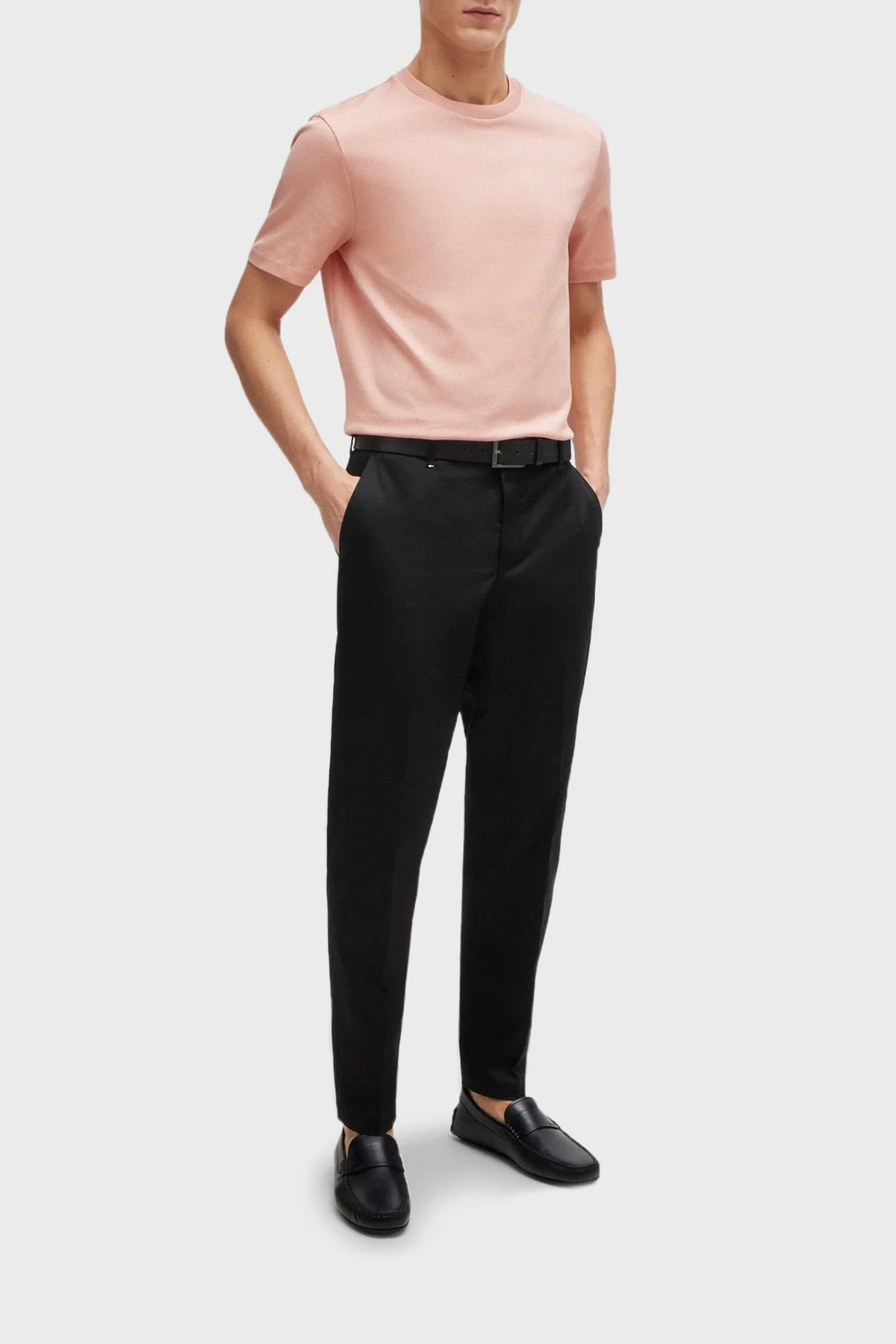 Boss Hakiki Deri Makosen Erkek Ayakkabı 50511703 001 SİYAH - 2