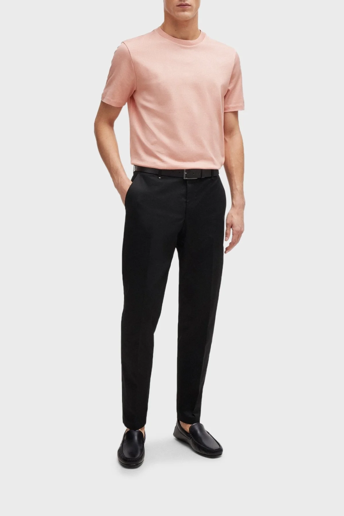 Boss Hakiki Deri Makosen Erkek Ayakkabı 50517134 001 SİYAH - 2