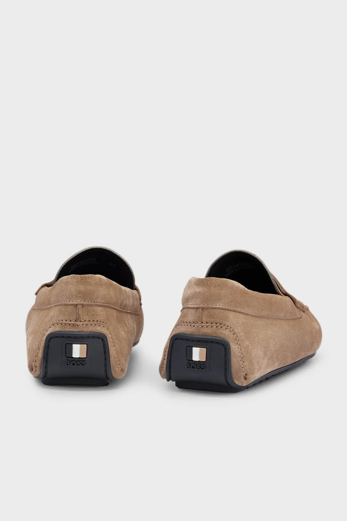 Boss Hakiki Deri Süet Makosen Erkek Ayakkabı 50492992 260 KAHVE - 5