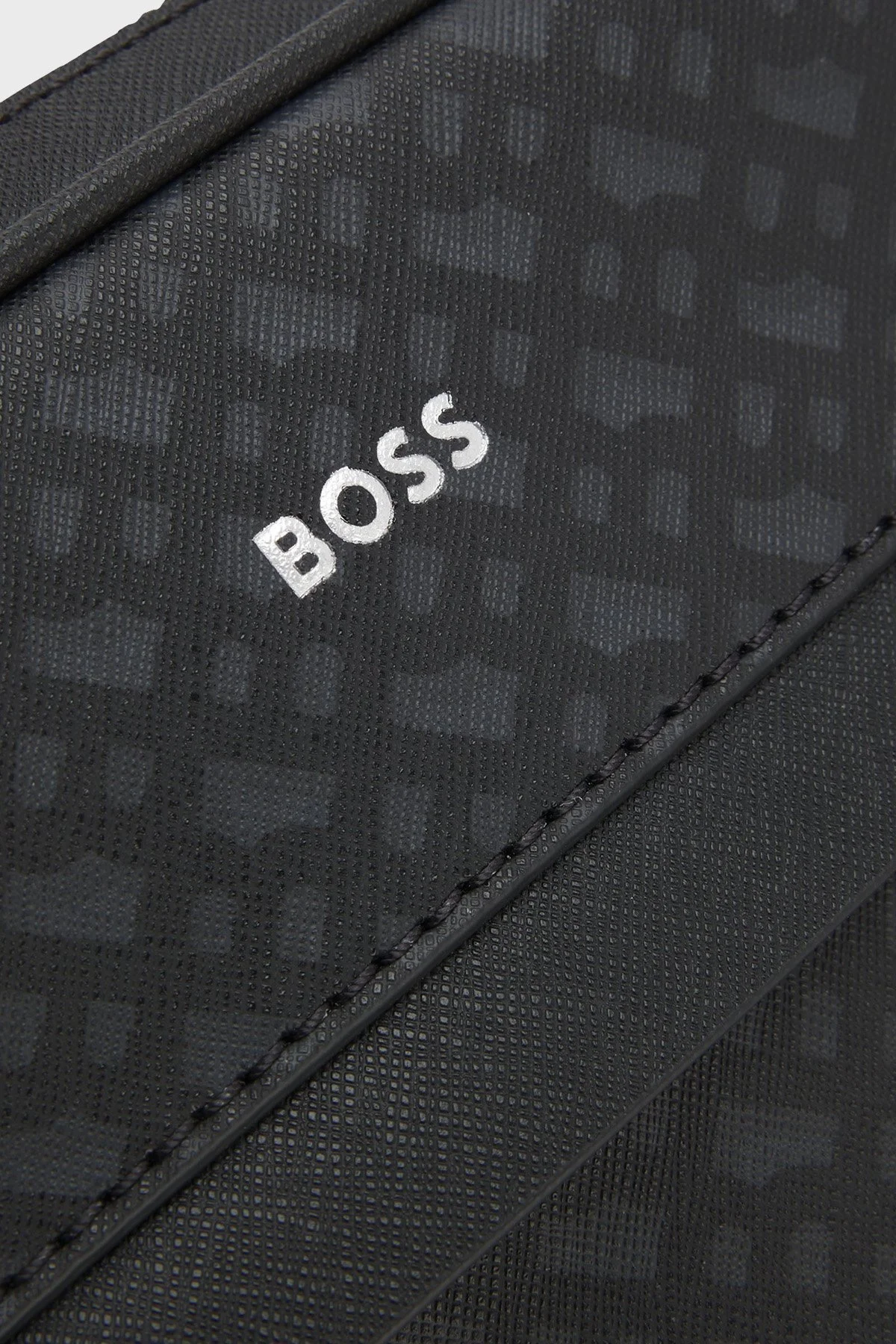 Boss Jakarlı Logo Baskılı Ayarlanabilir Askılı Erkek Çanta 50552589 003 SİYAH - 5