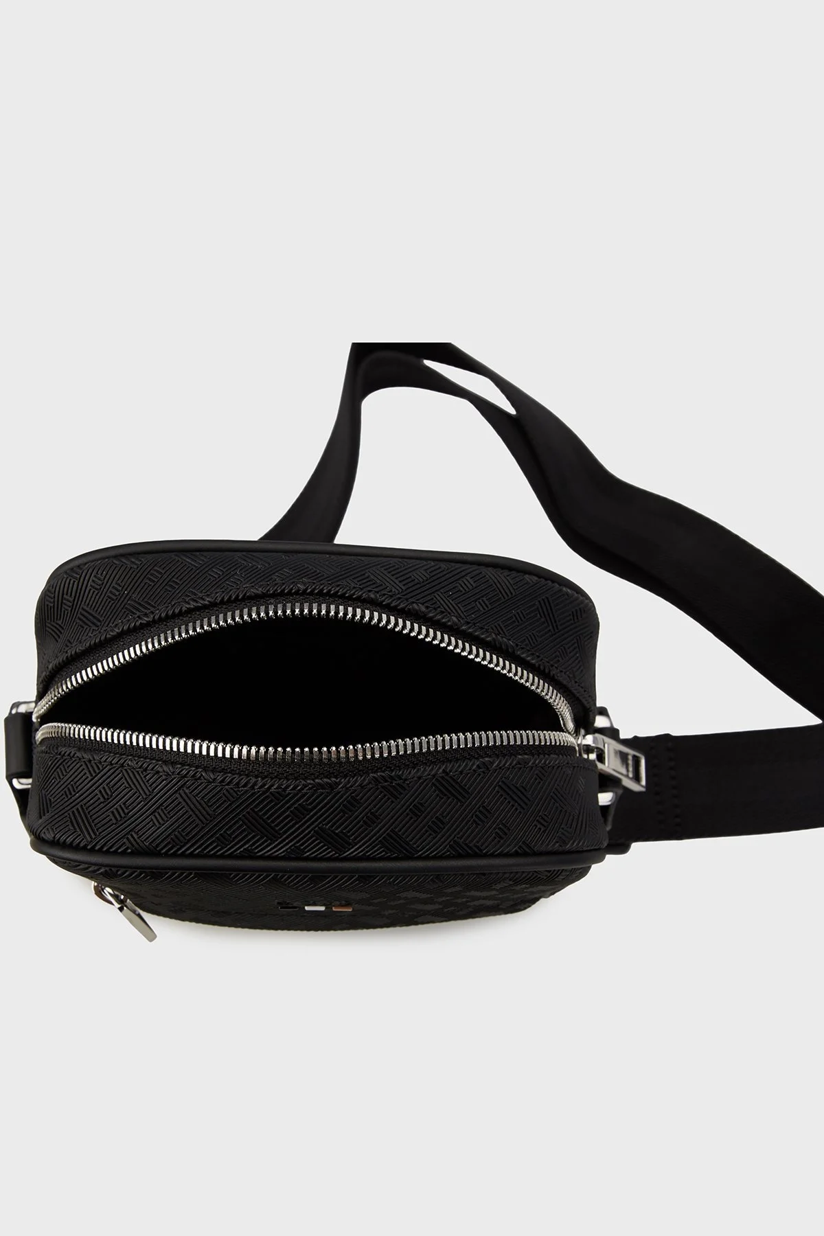 Boss Jakarlı Logo Baskılı Ayarlanabilir Askılı Erkek Çanta 50554373 001 SİYAH - 3