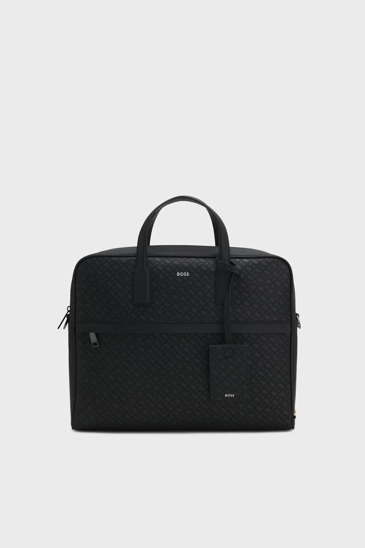 Boss Jakarlı Logo Baskılı Çıkarılabilir Askılı Erkek Çanta 50552587 003 SİYAH - 1