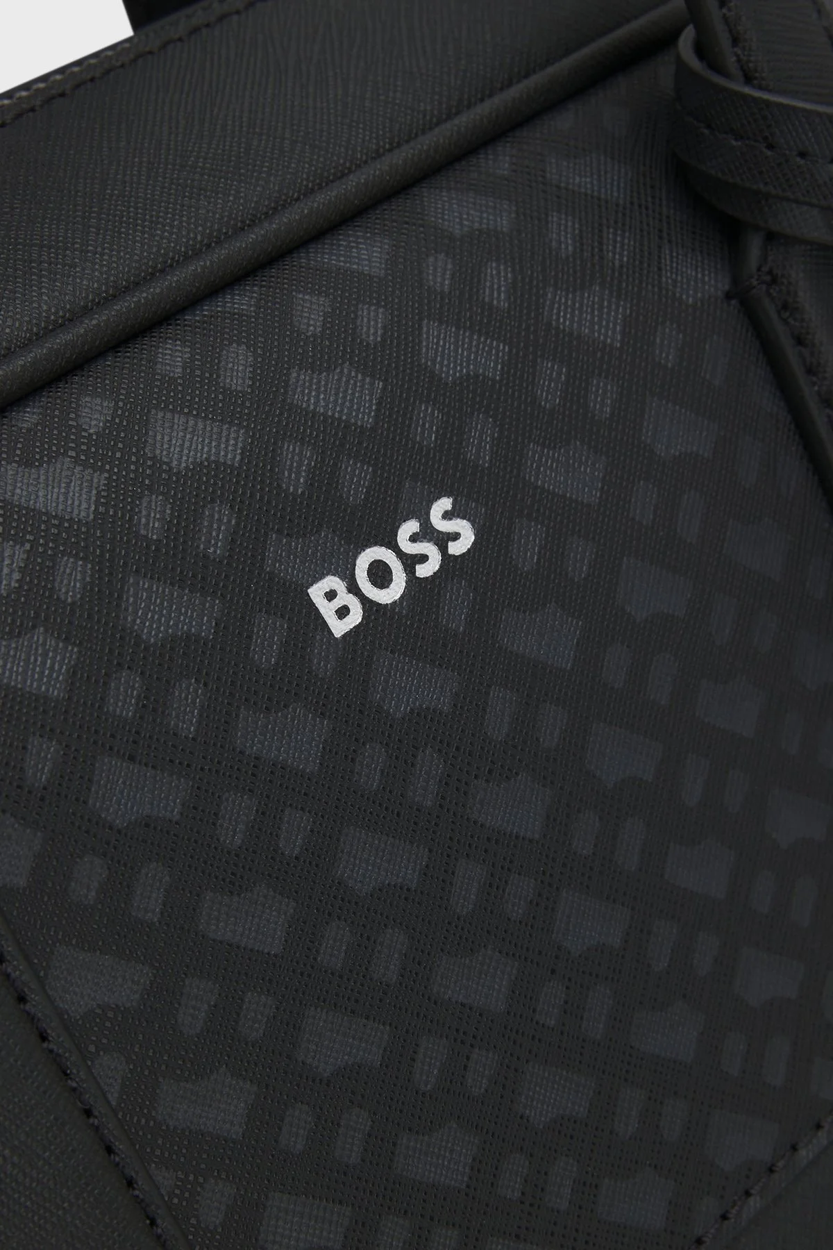 Boss Jakarlı Logo Baskılı Çıkarılabilir Askılı Erkek Çanta 50552587 003 SİYAH - 5