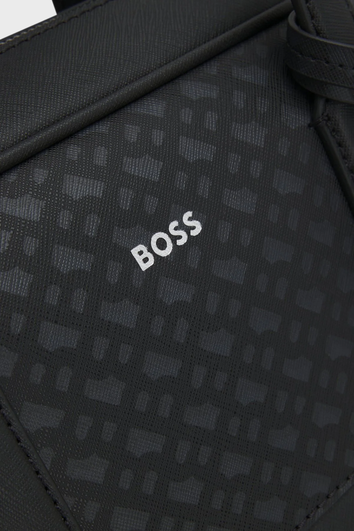 Boss Jakarlı Logo Baskılı Çıkarılabilir Askılı Erkek Çanta 50552587 003 SİYAH - 5