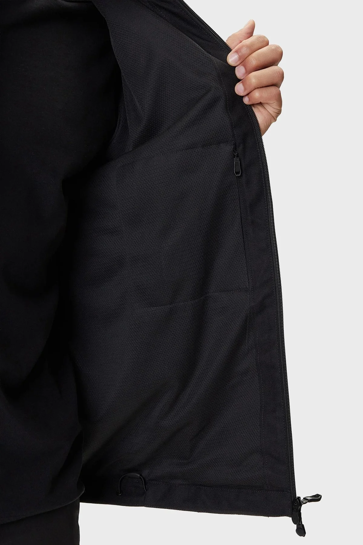 Boss Jakarlı Su İtici Regular Fit Kolej Yaka Bomber Erkek Ceket 50547181 001 SİYAH - 6