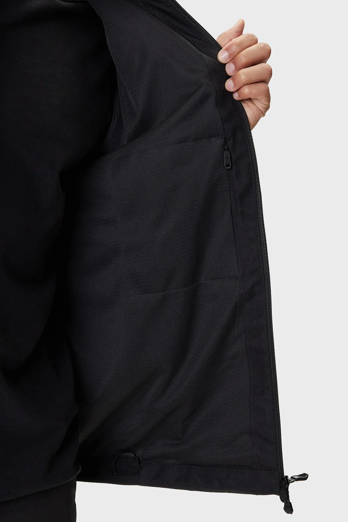 Boss Jakarlı Su İtici Regular Fit Kolej Yaka Bomber Erkek Ceket 50547181 001 SİYAH - 6