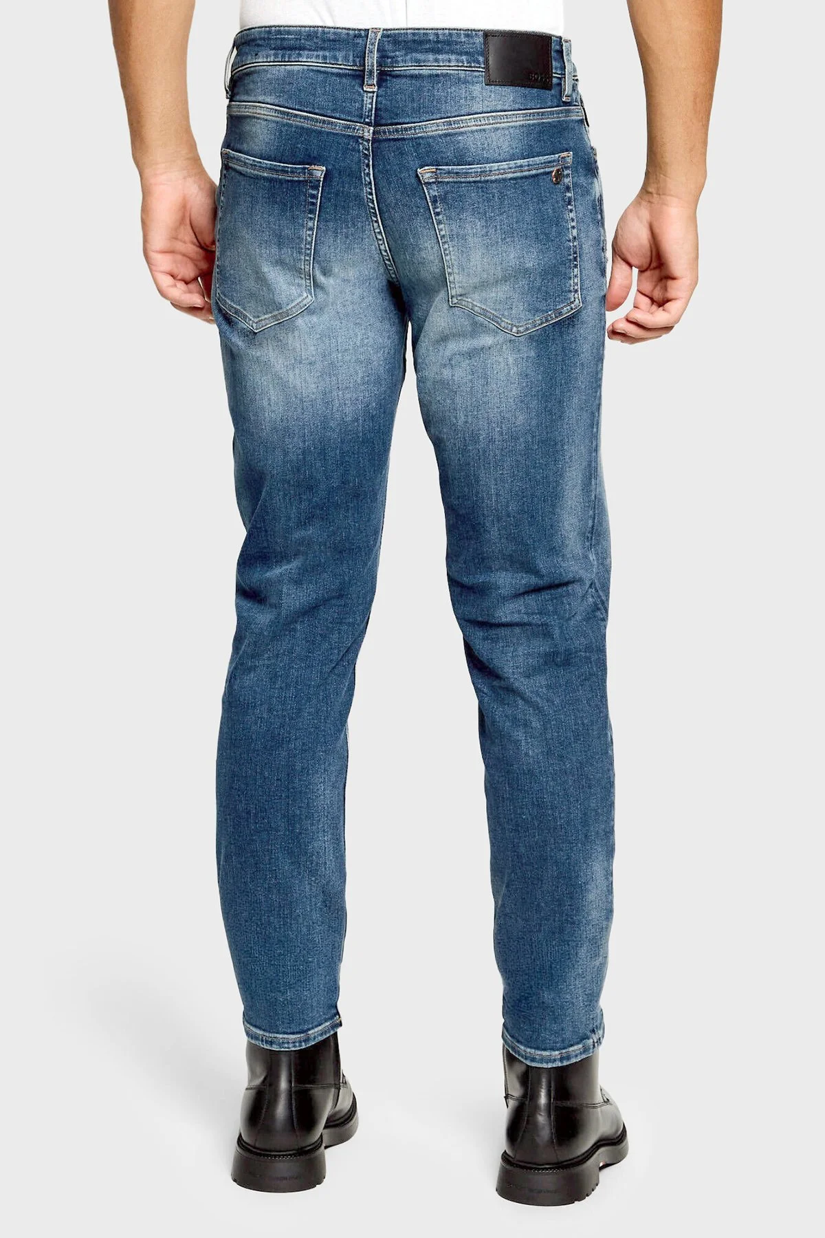 Boss Jeans Erkek Kot Pantolon 50570878 431 Lacivert - 3