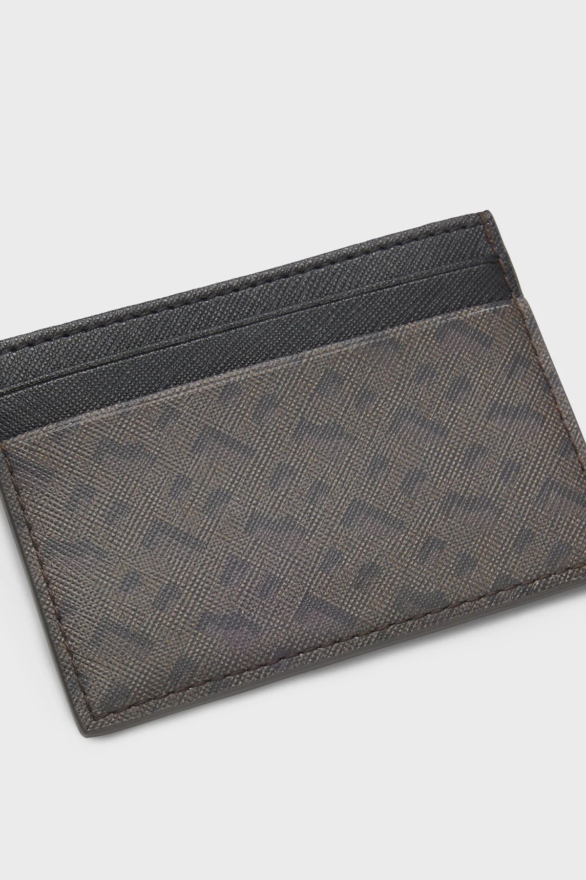 Boss Kabartma Logolu Deri Erkek Kartlık 50552845 201 KAHVE - 3