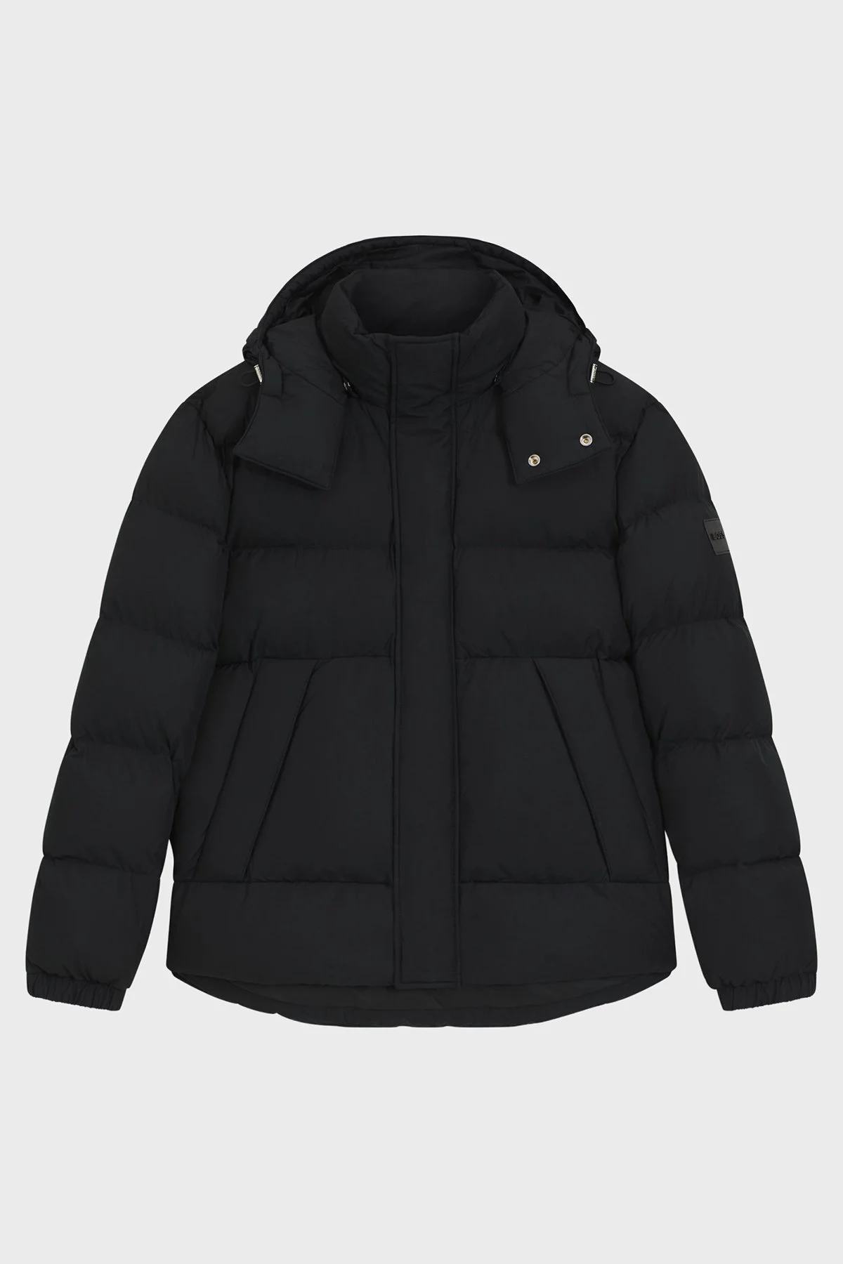 Boss Kapitoneli Regular Fit Çıkarılabilir Kapüşonlu Şişme Erkek Mont 50551599 001 SİYAH - 6