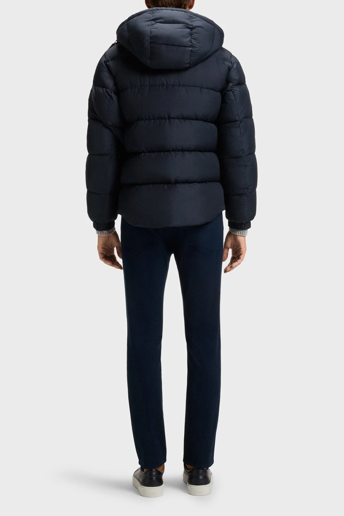 Boss Kapitoneli Regular Fit Çıkarılabilir Kapüşonlu Şişme Erkek Mont 50551599 404 LACİVERT - 3