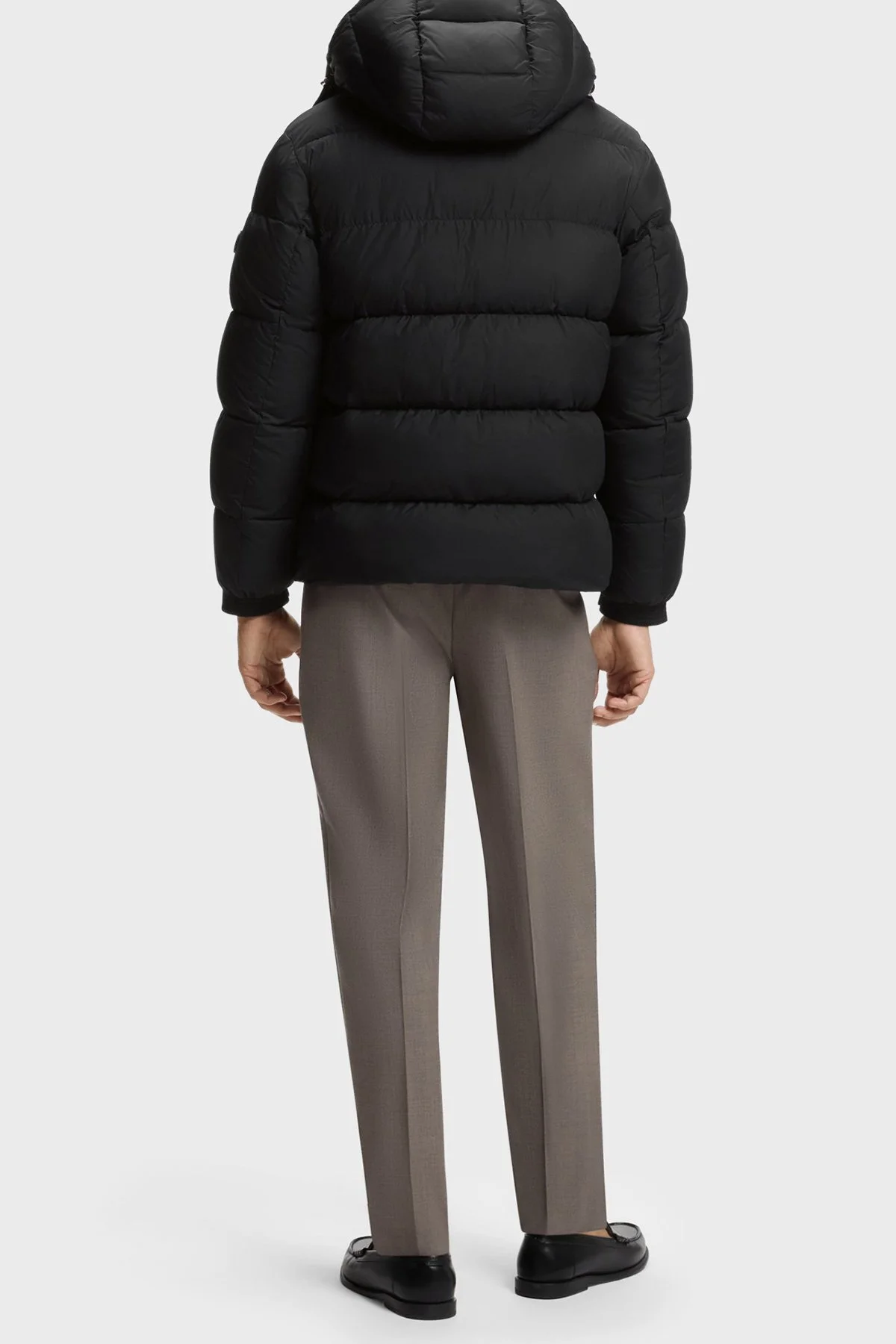 Boss Kapitoneli Regular Fit Çıkarılabilir Kapüşonlu Şişme Erkek Mont 50565108 001 Siyah - 3