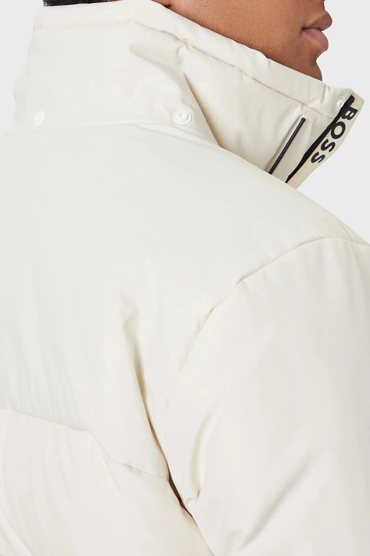 Boss Kapitoneli Regular Fit Çıkarılabilir Kapüşonlu Su İtici Parka Erkek Mont 50547262 131 BEJ - 7