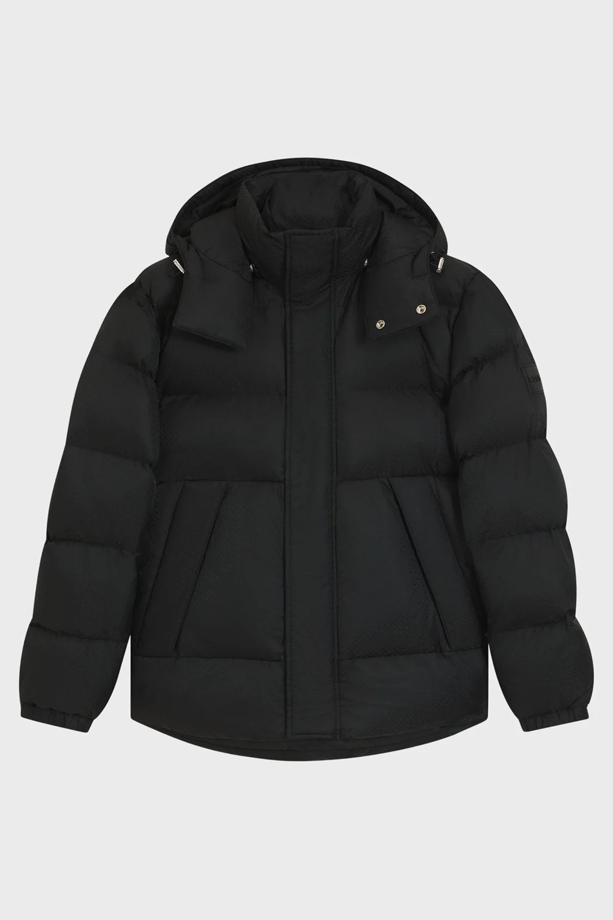 Boss Kapitoneli Regular Fit Çıkarılabilir Kapüşonlu Su İtici Şişme Erkek Mont 50548727 001 SİYAH - 6