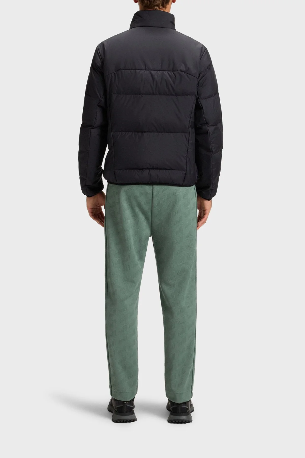 Boss Kapitoneli Regular Fit Dik Yaka Su İtici Şişme Erkek Mont 50544322 402 LACİVERT - 3