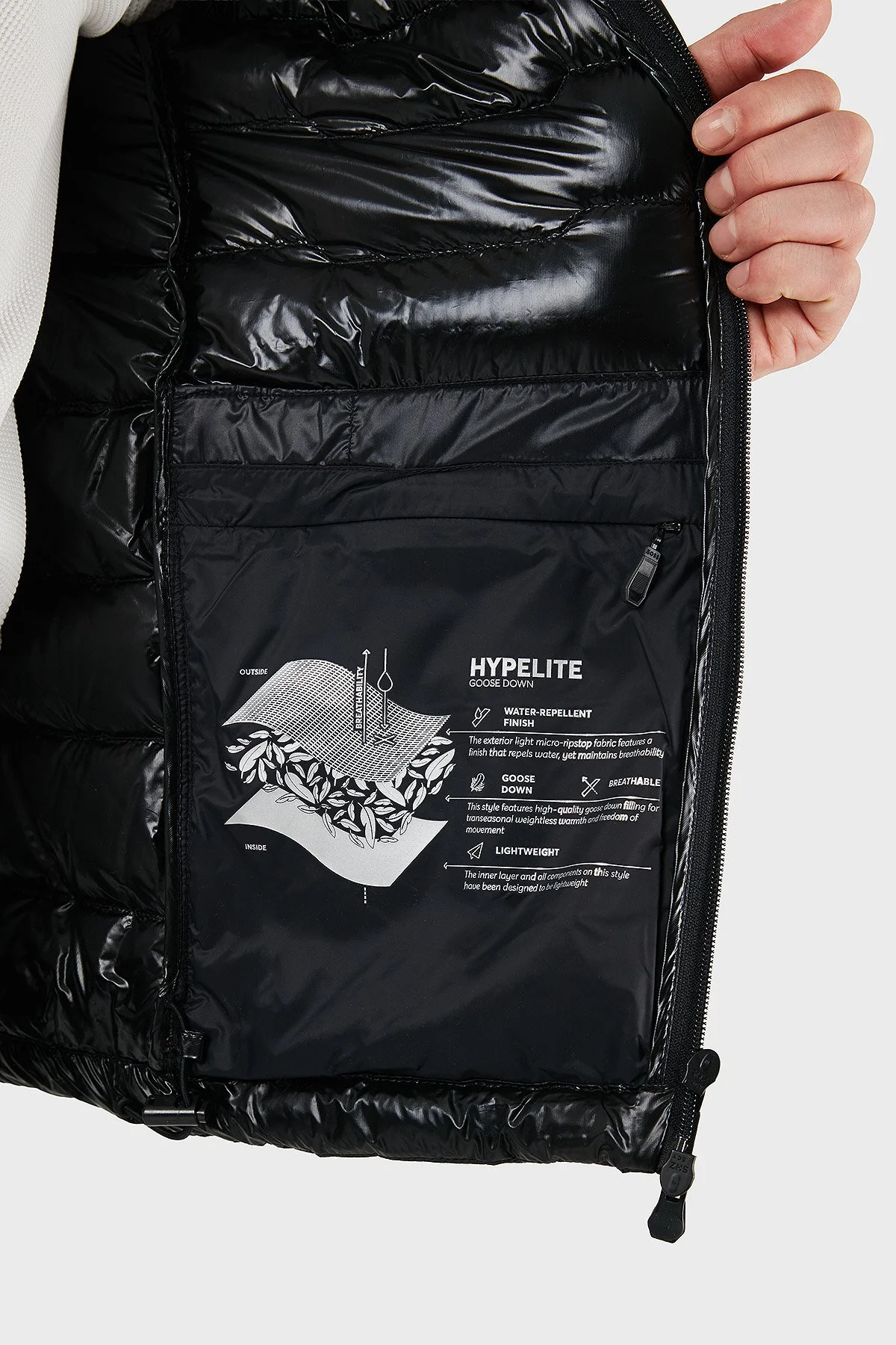 Boss Kapitoneli Regular Fit Kapüşonlu Su İtici Parlak Şişme Erkek Mont 50548790 001 SİYAH - 7