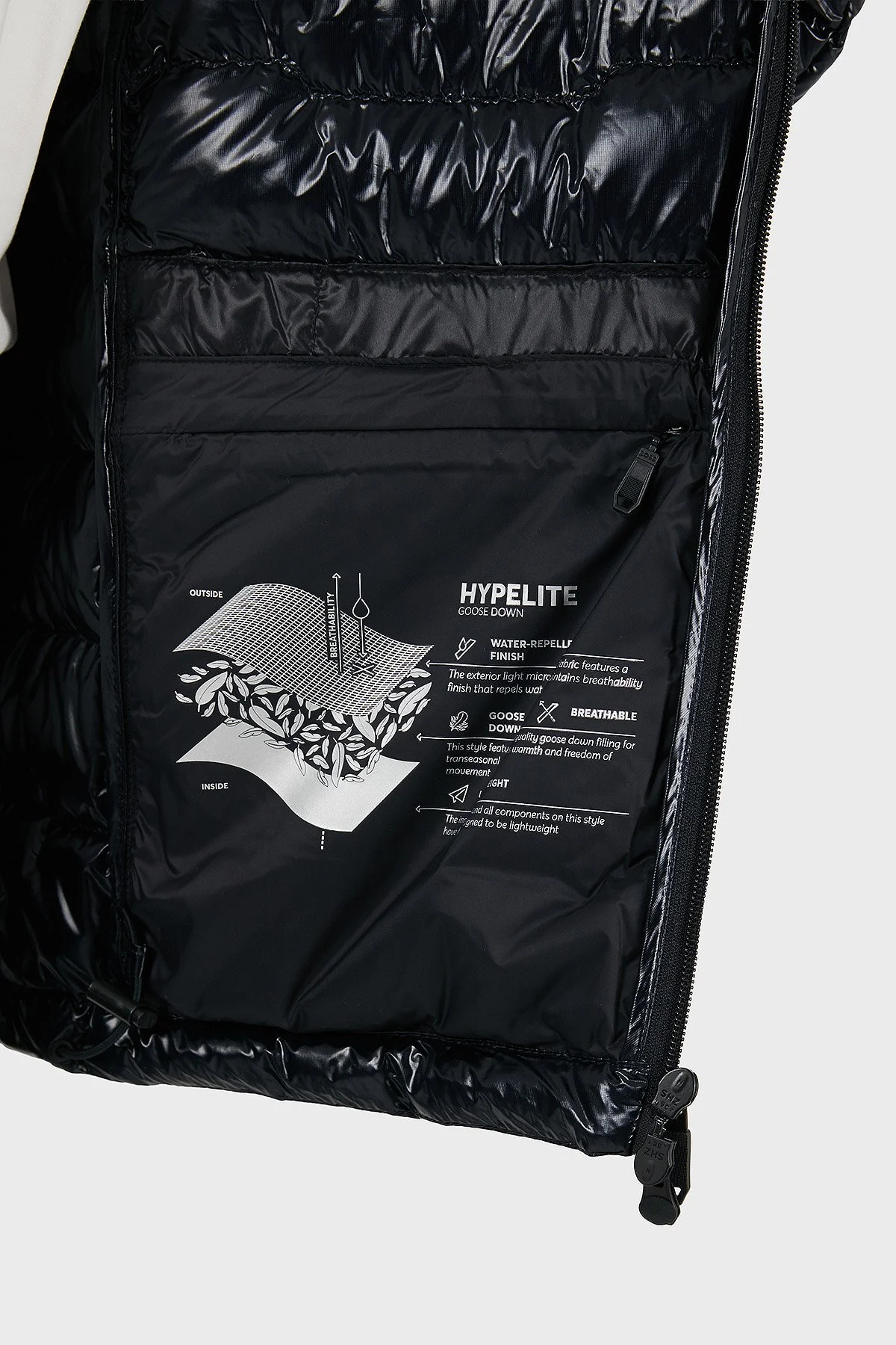 Boss Kapitoneli Regular Fit Kapüşonlu Su İtici Parlak Şişme Erkek Mont 50548790 402 LACİVERT - 7