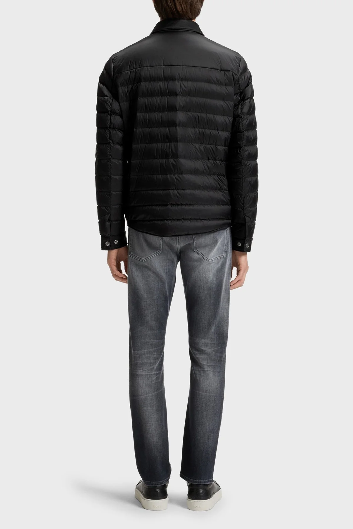 Boss Kapitoneli Regular Fit Kuş Tüyü Dolgulu Su İtici Şişme Erkek Mont 50540456 001 SİYAH - 3